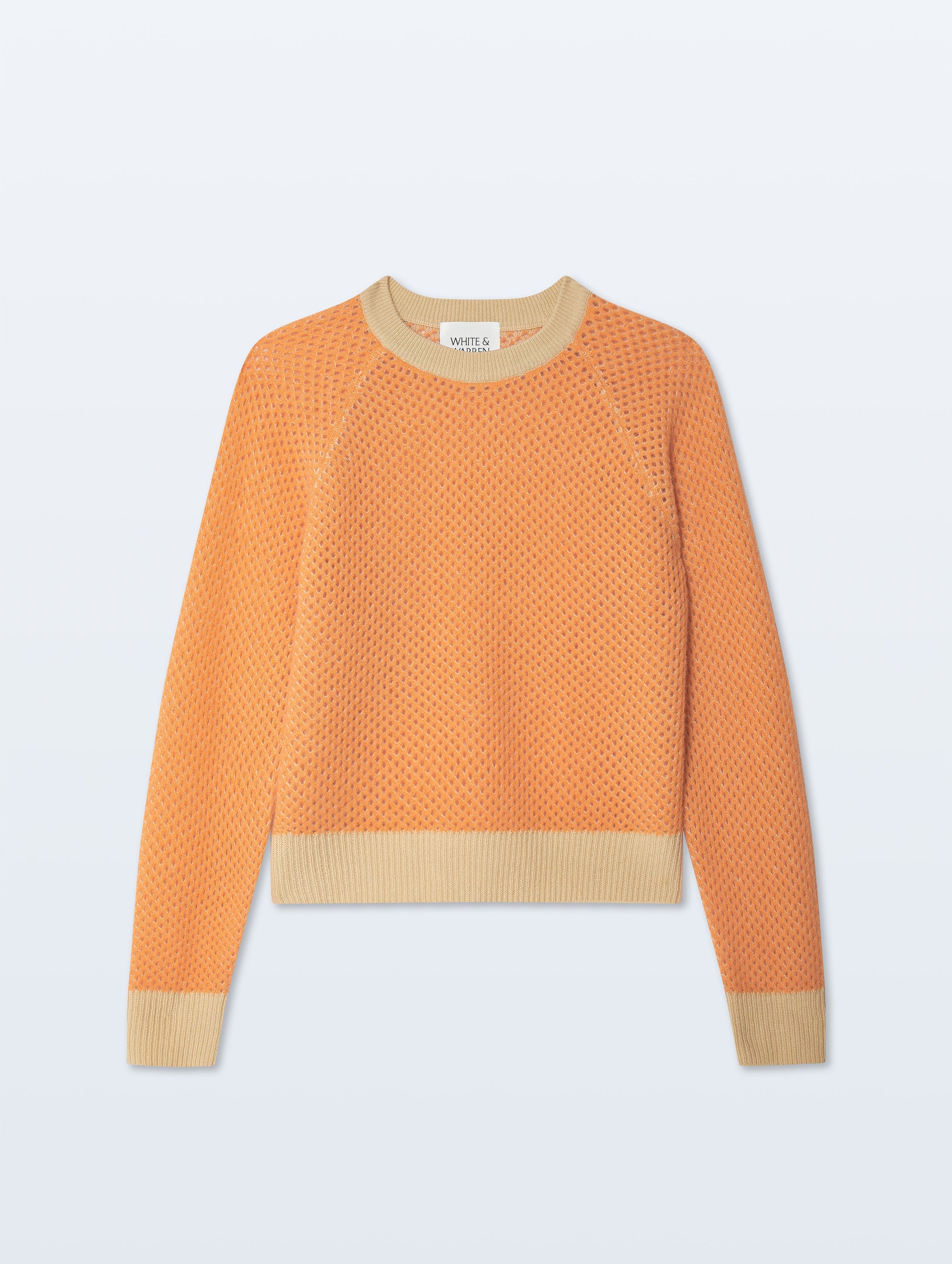 Cashmere Mesh Sweatshirt