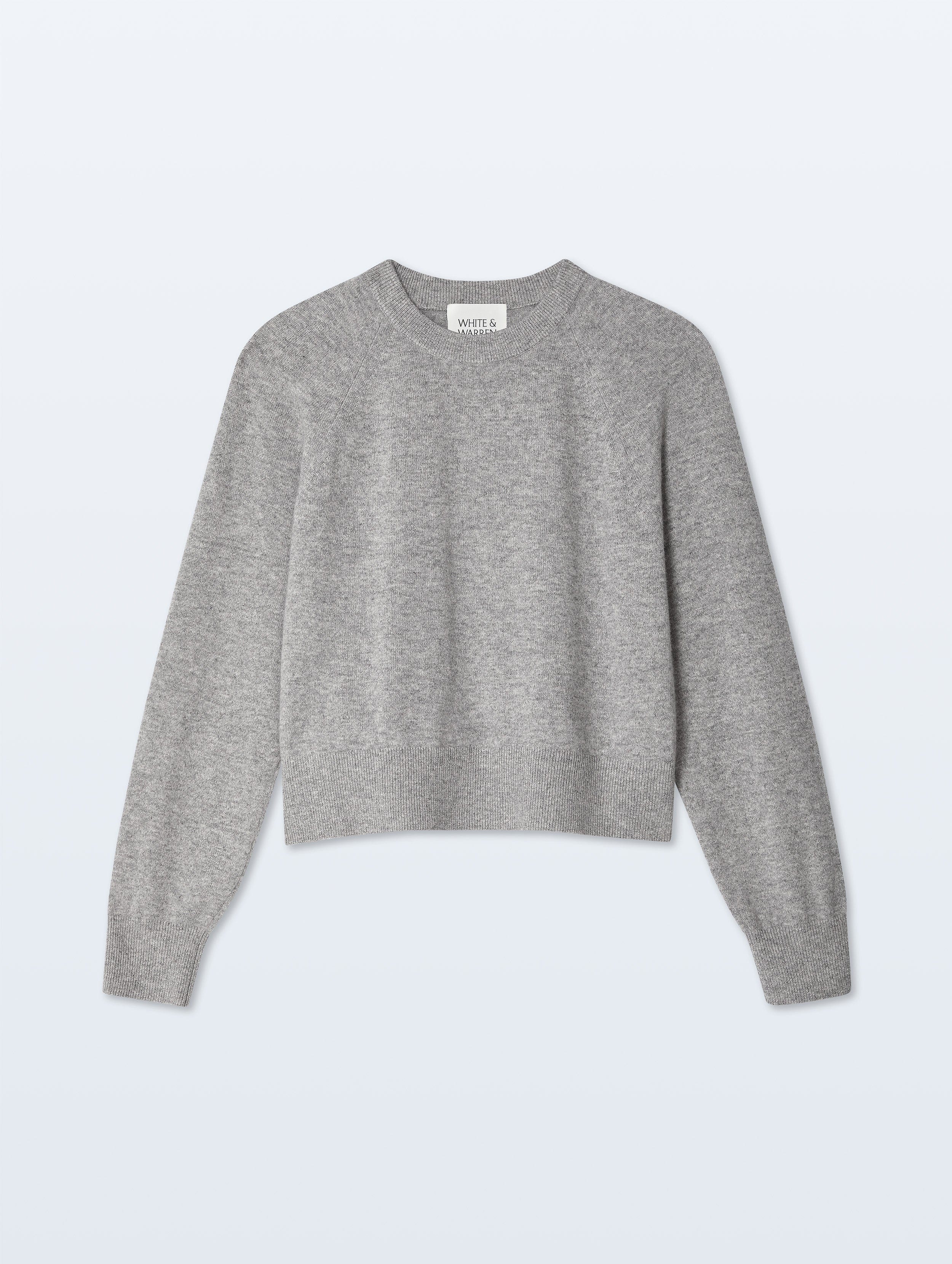 Cashmere Easy Sweatshirt | Grey Heather