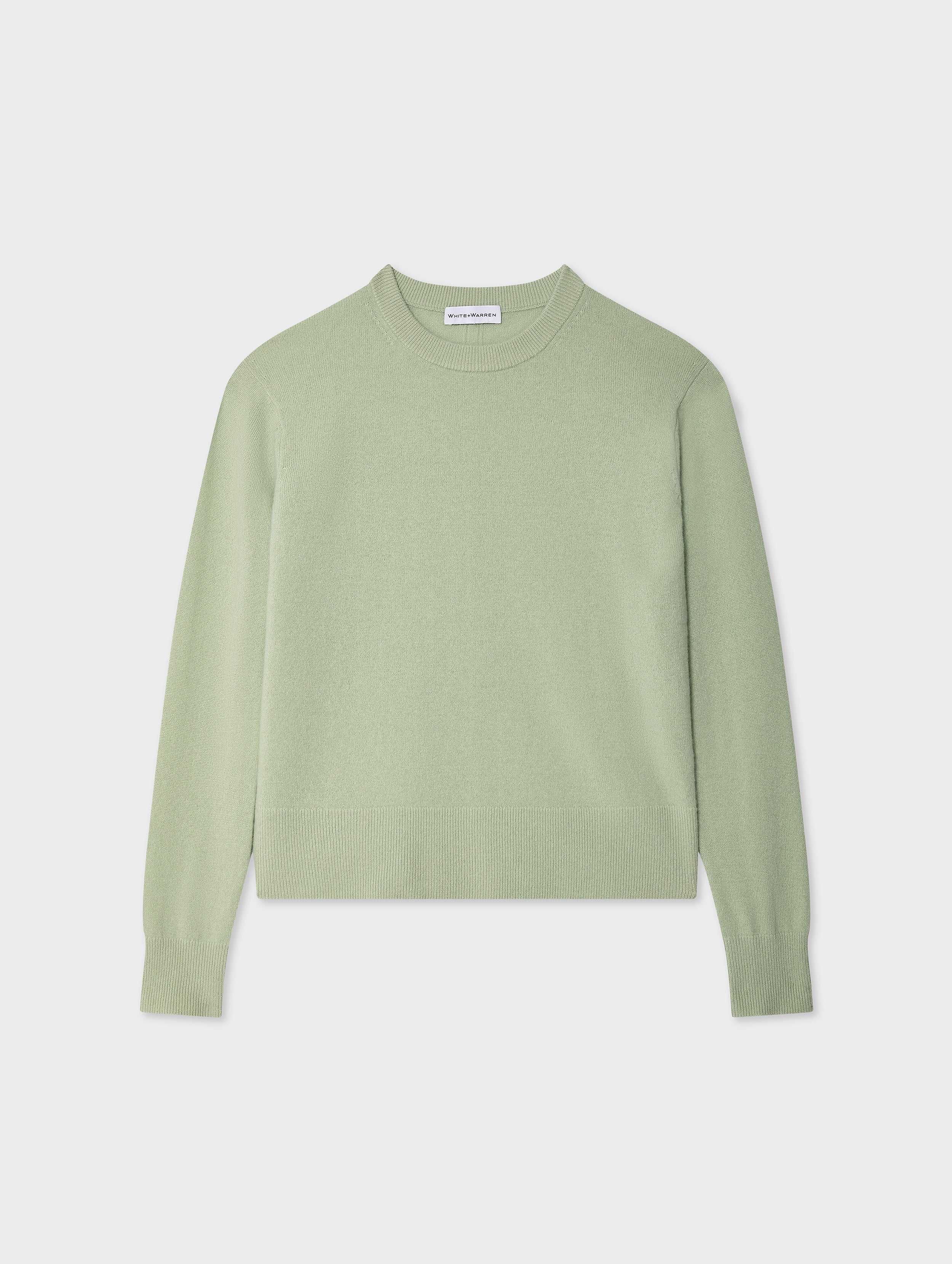 Cashmere Crewneck | Mint Green