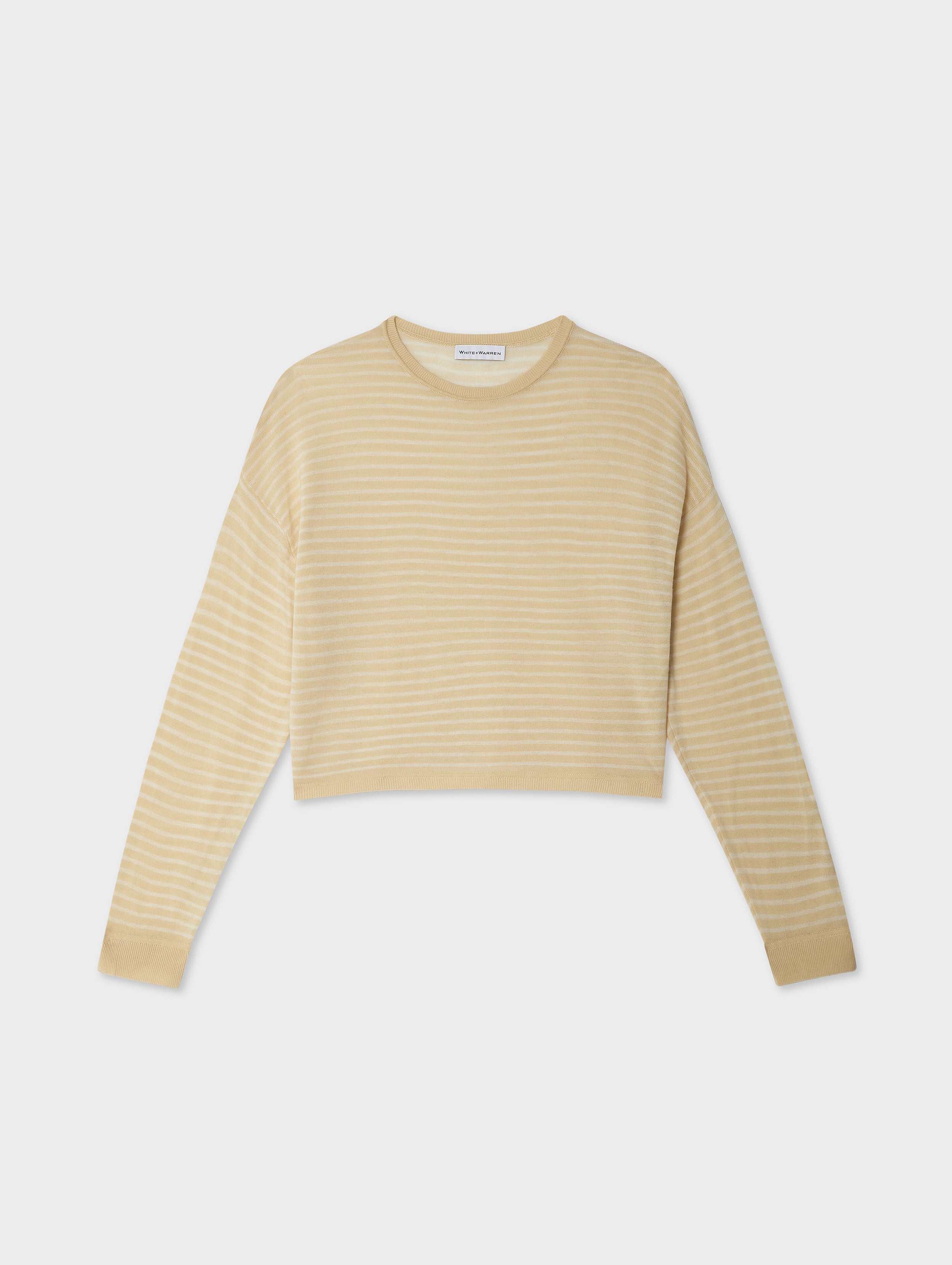 WHITE ＋ WARREN  カシミア100% White + Warren カーディガン カシミア100 Lサイズ 【公式通販】