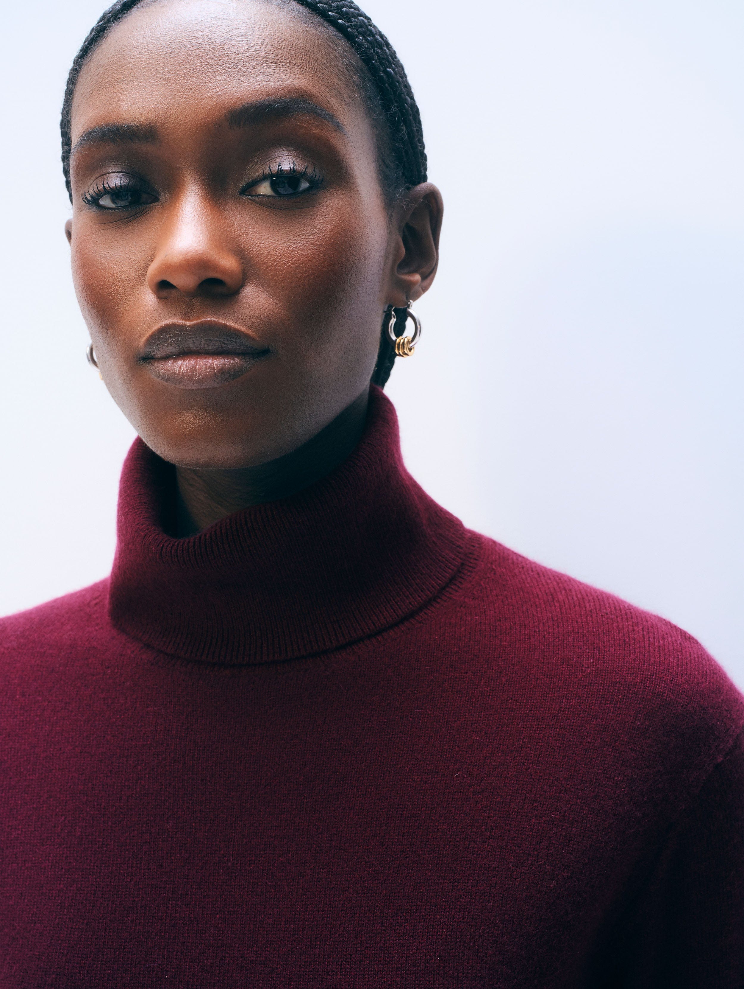 Cashmere Turtleneck | Sangria