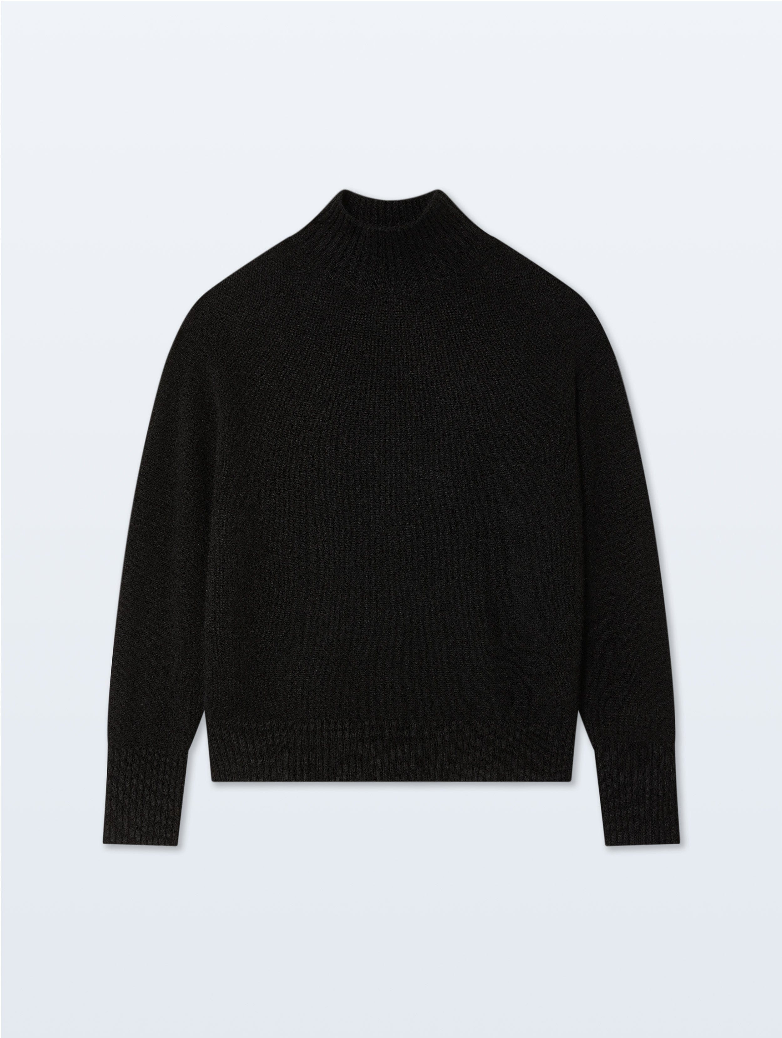 Cashmere Oversized Standneck