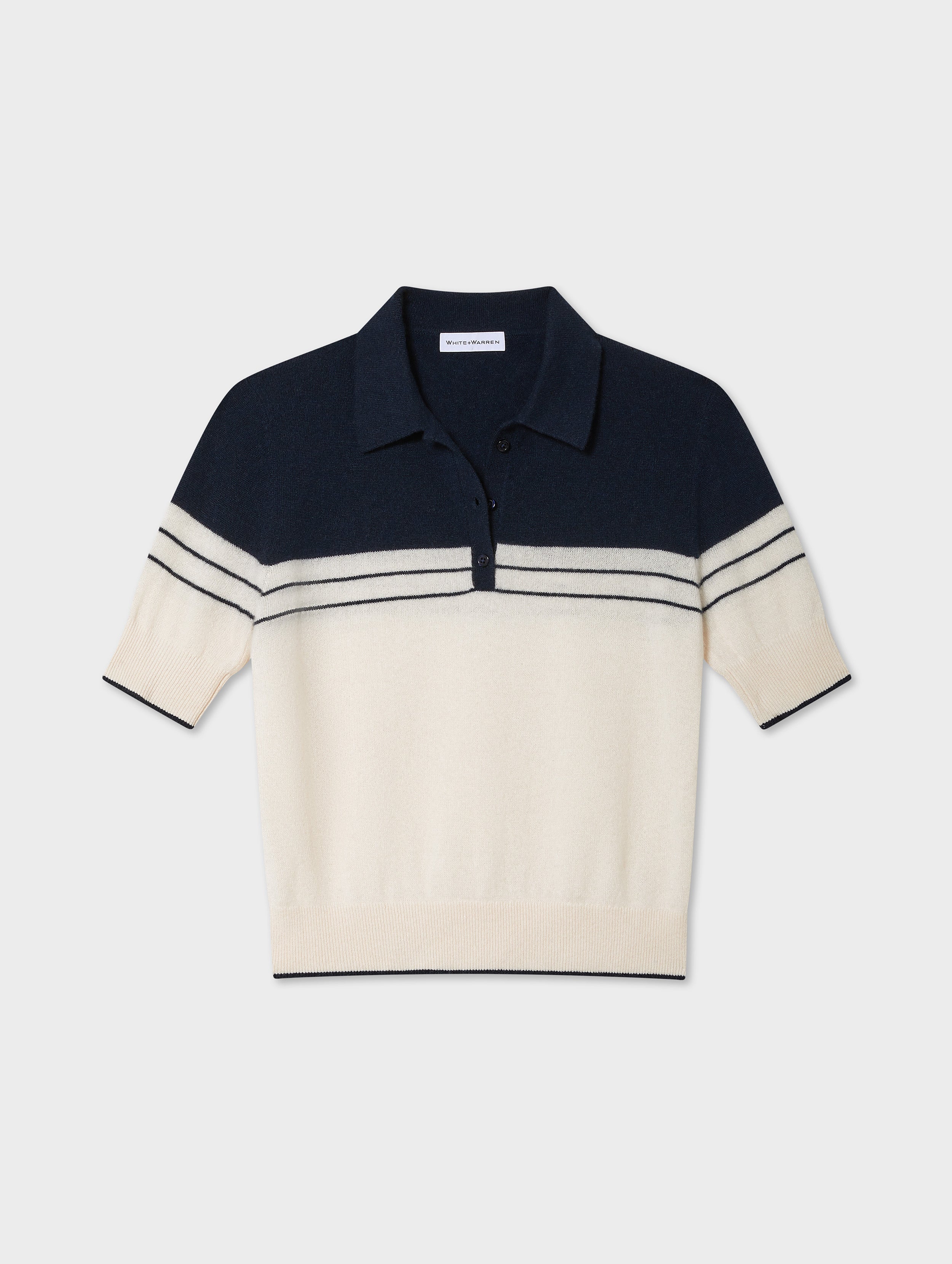 Cashmere Polo Top