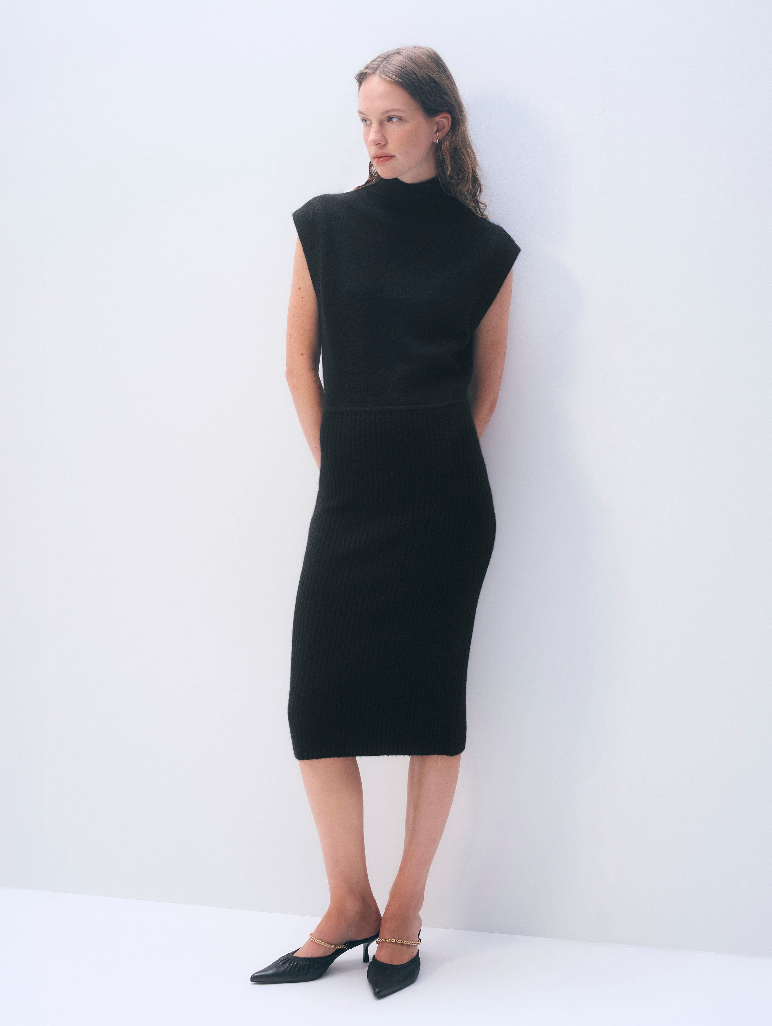 Cashmere Sleeveless Dress Cashmere Sleeveless Dress