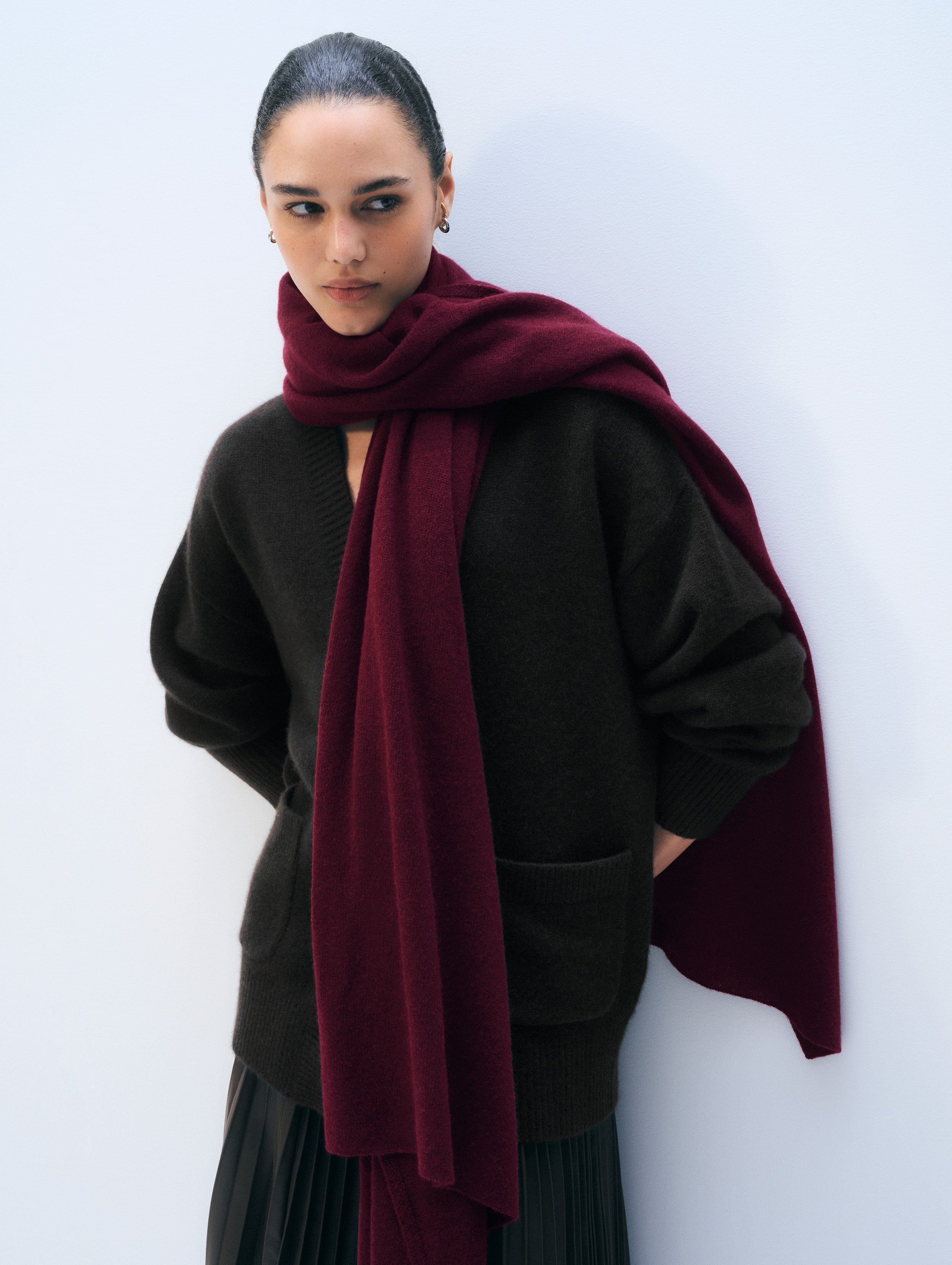 Cashmere Travel Wrap | Sangria