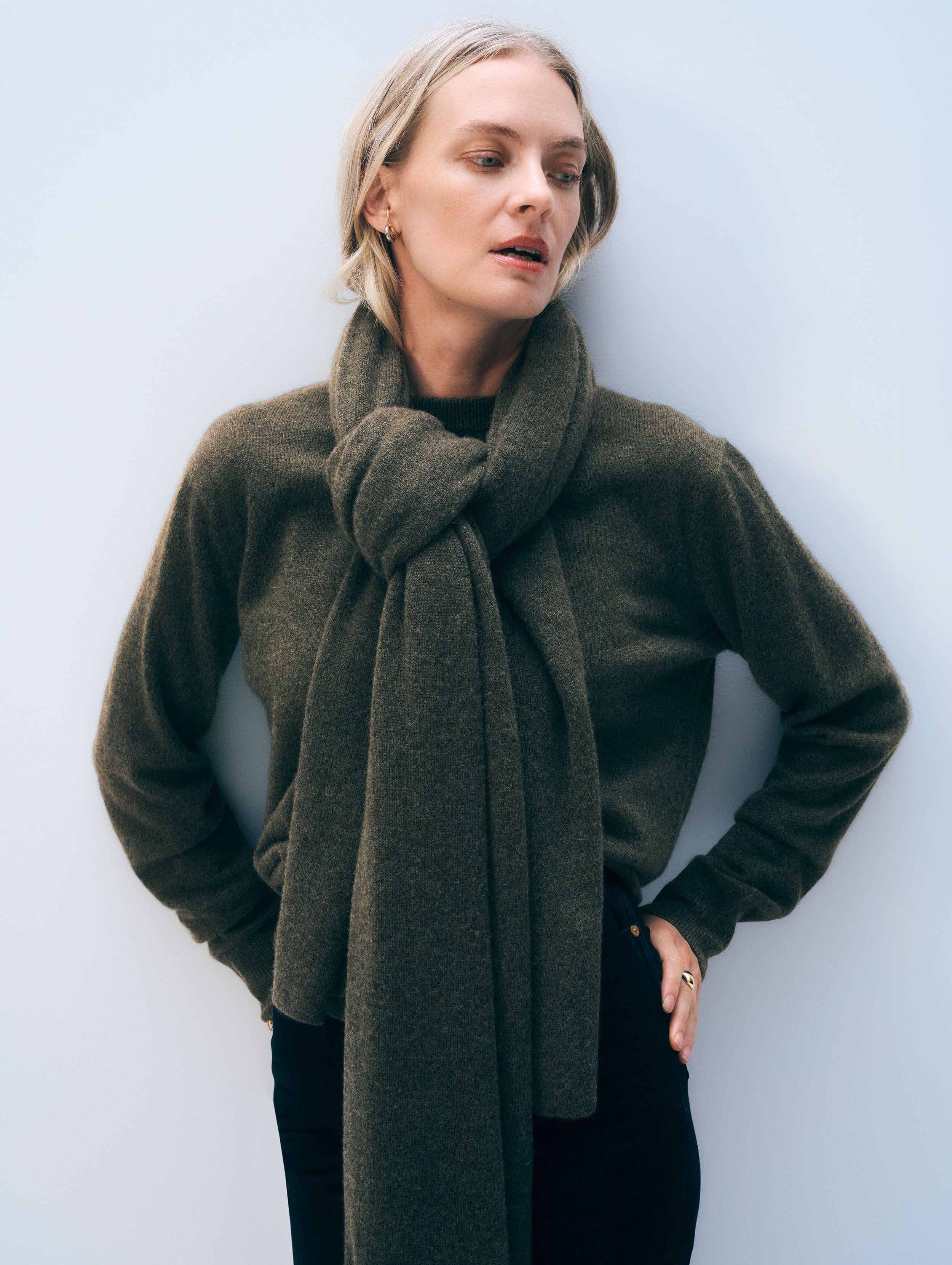 Cashmere Travel Wrap | Thyme Heather