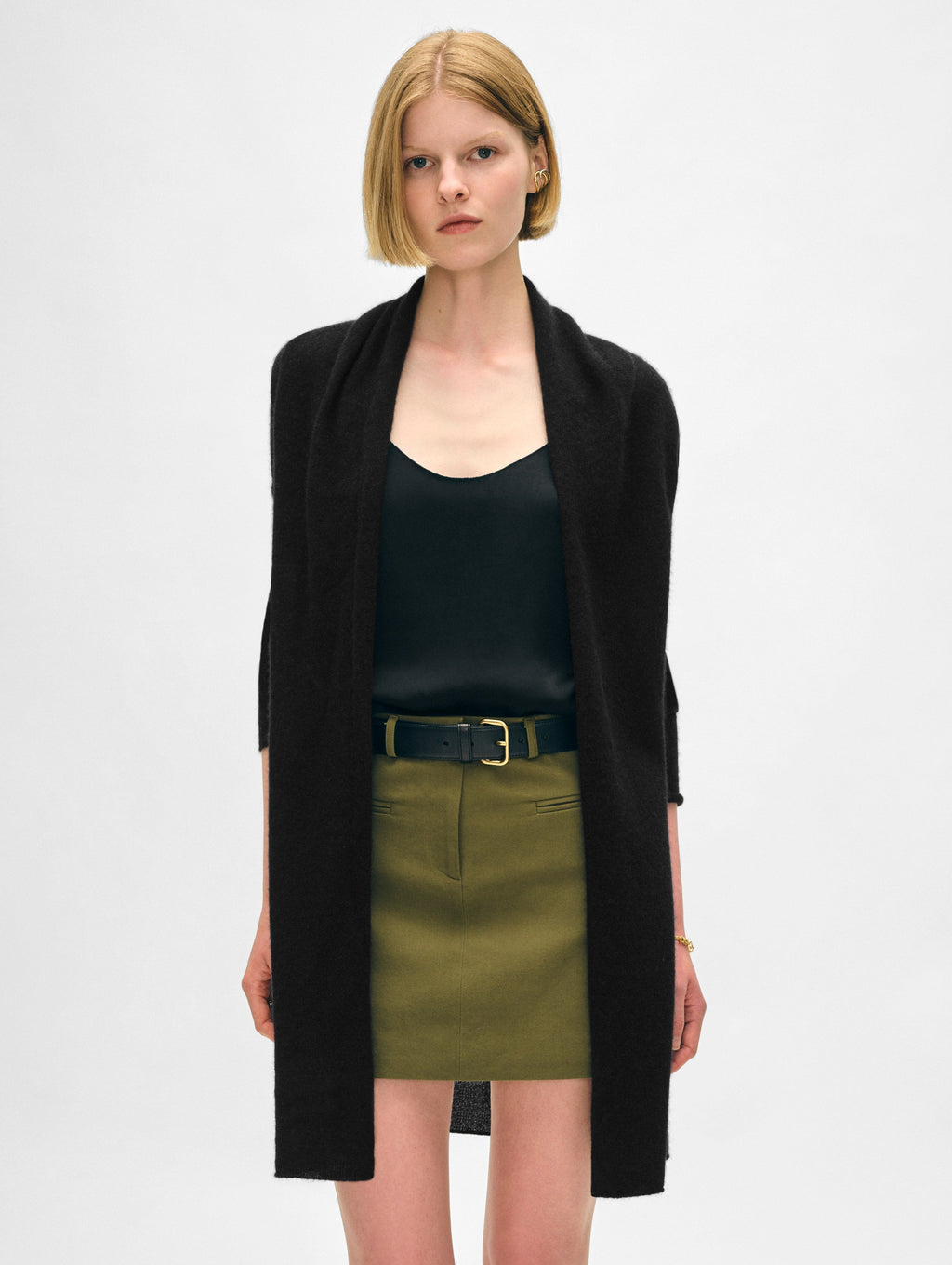 White and warren trapeze cardigan new arrivals