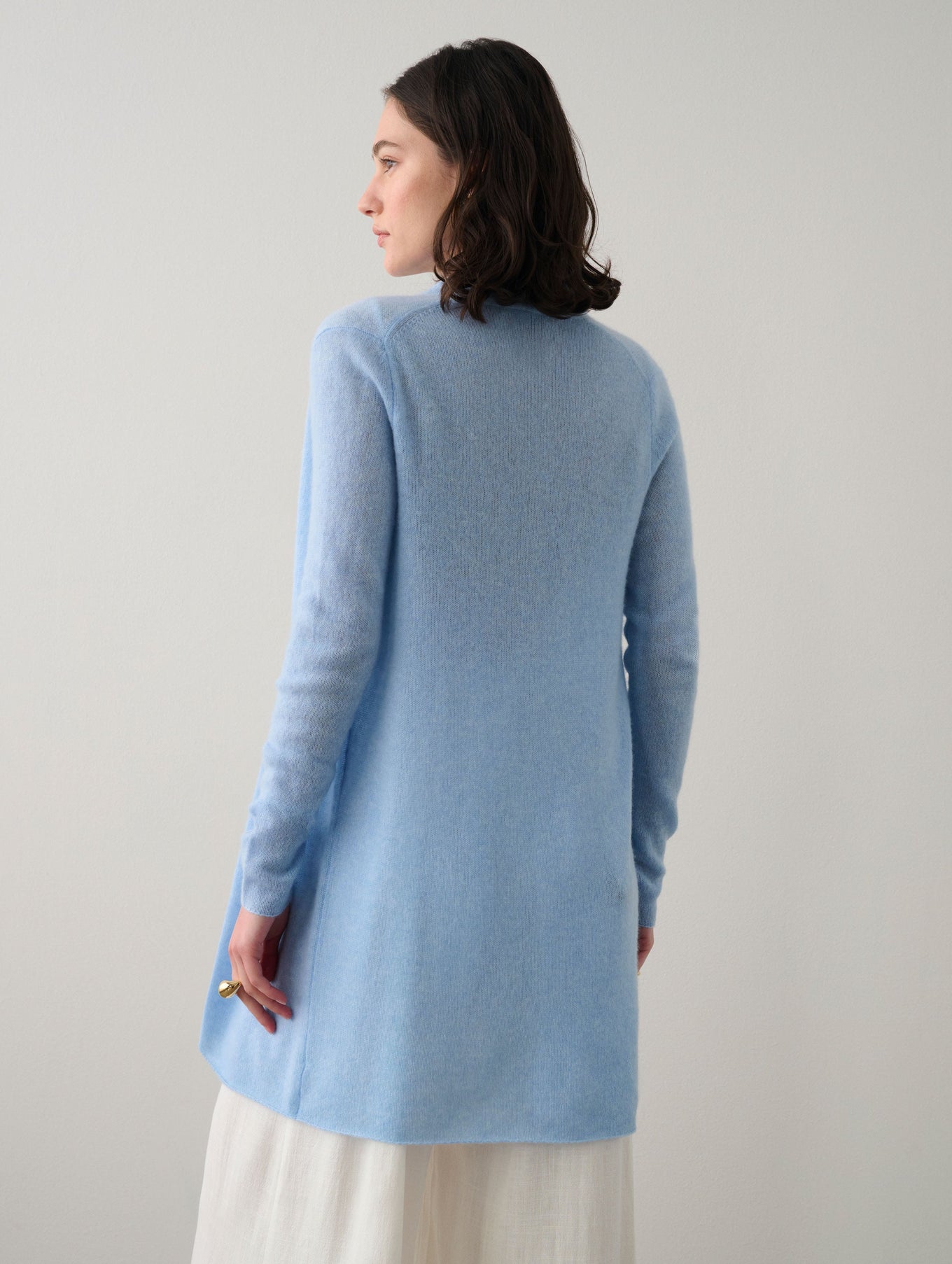 Essential Cashmere Trapeze Cardigan