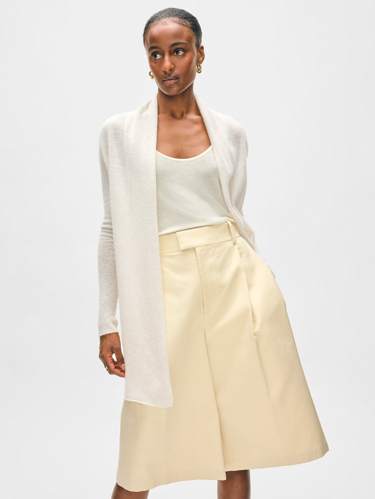 Cashmere Trapeze Cardigan
