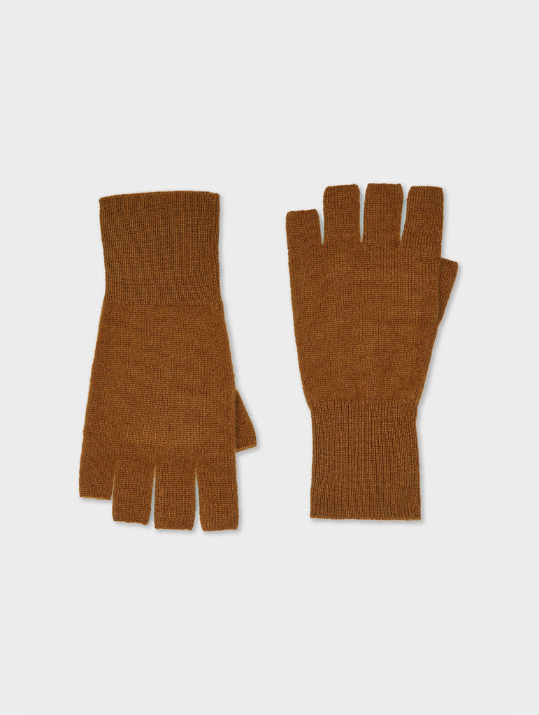 Cashmere Fingerless Glove White + Warren