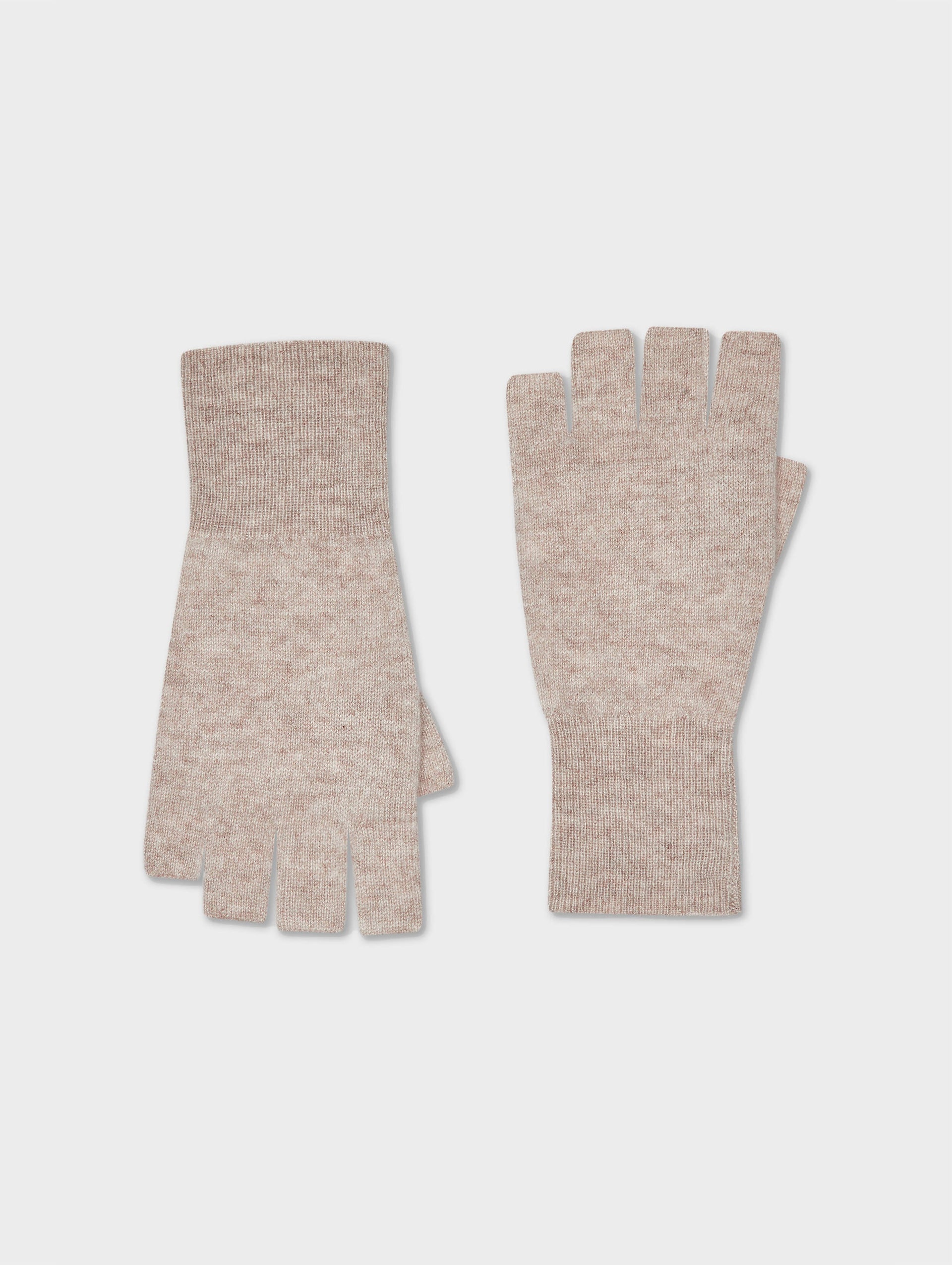 Cashmere Fingerless Glove White + Warren