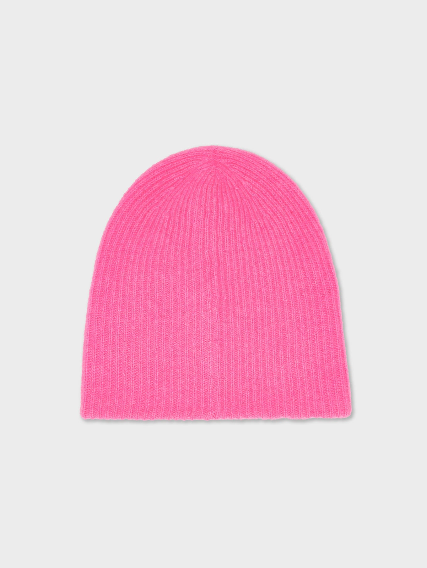 Cashmere Plush Rib Beanie