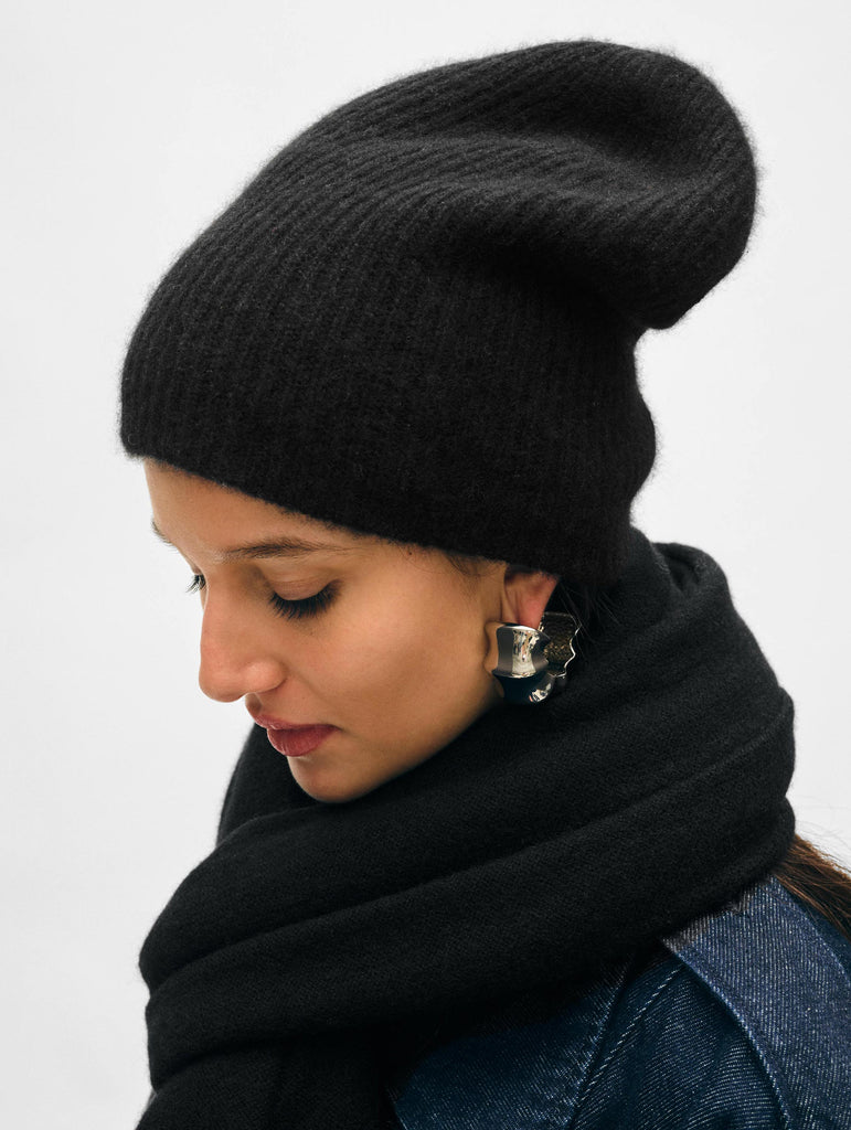 【新品】 VALLAD BEANIE CAP BLK/WHT VALLAD BEANIE CAP BLK/WHT