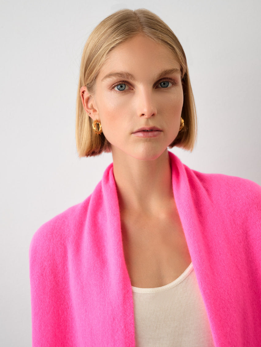 Essential Cashmere Mini Trapeze Cardigan