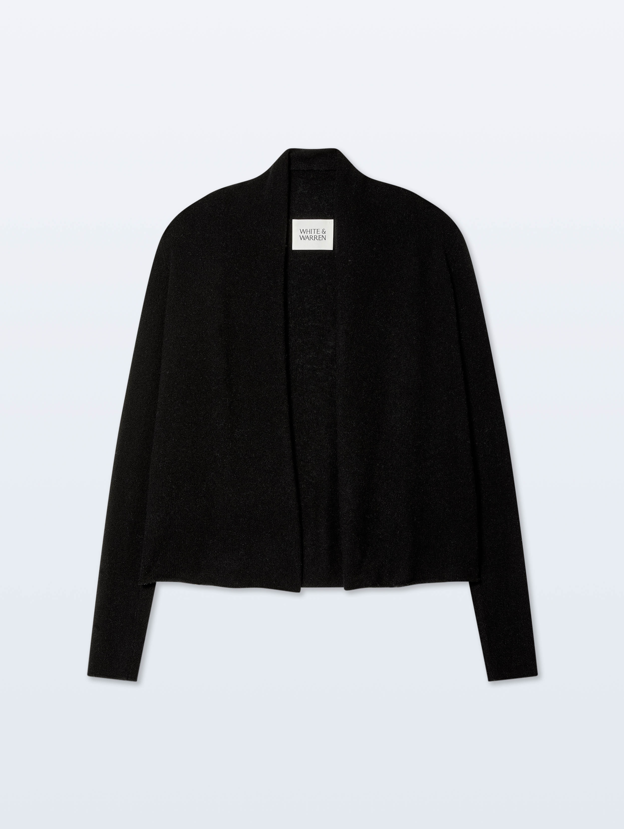Cashmere Mini Trapeze | Black-