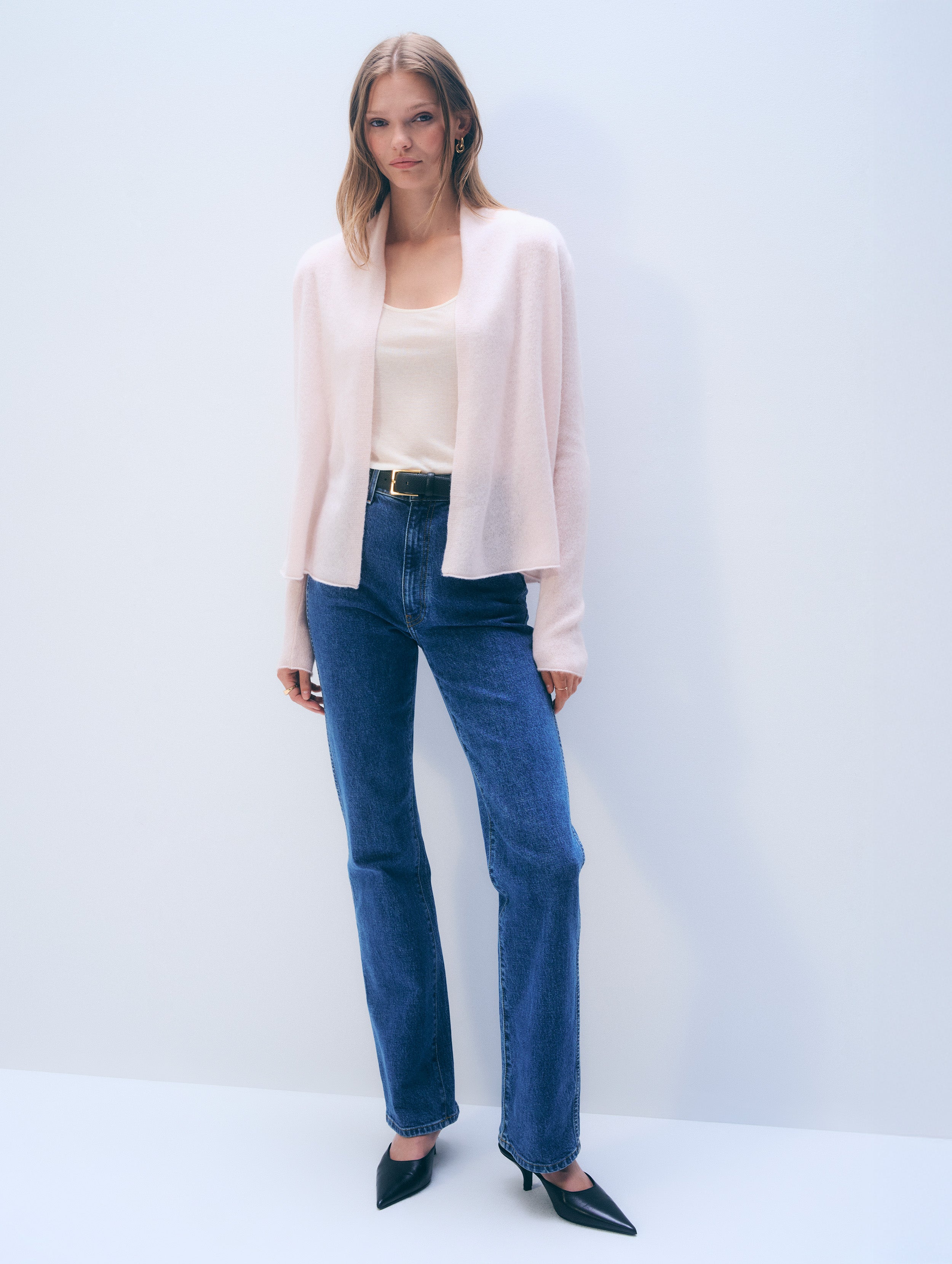 Cashmere Mini Trapeze | Pink Sand