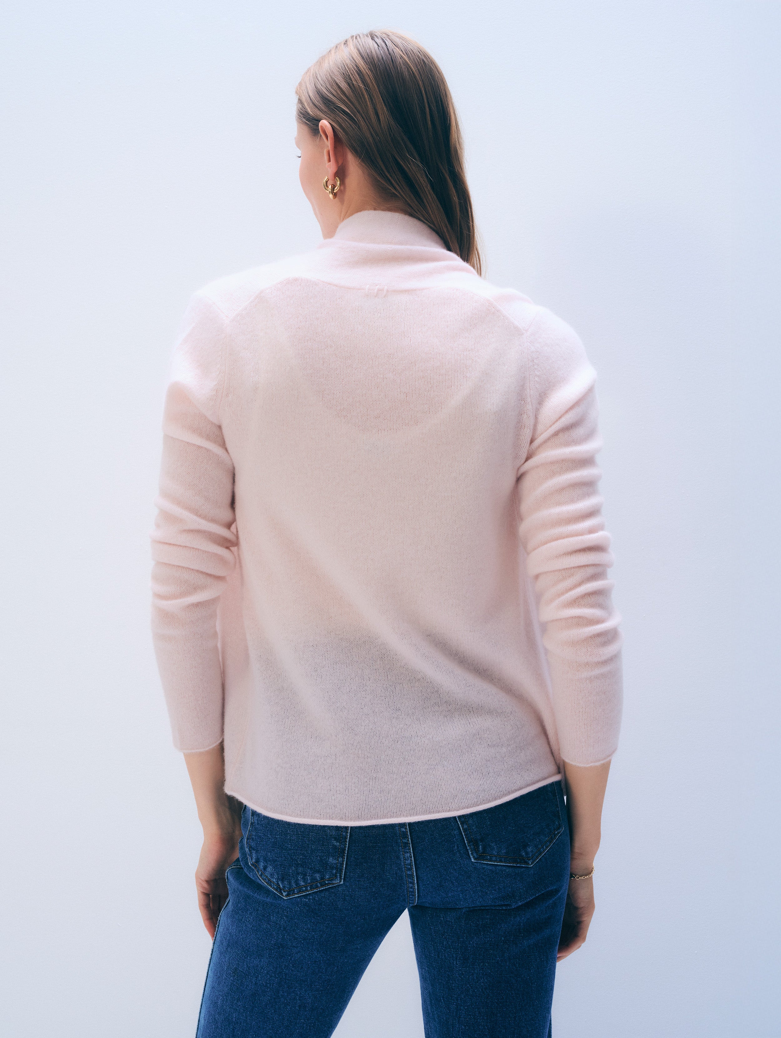 Cashmere Mini Trapeze | Pink Sand