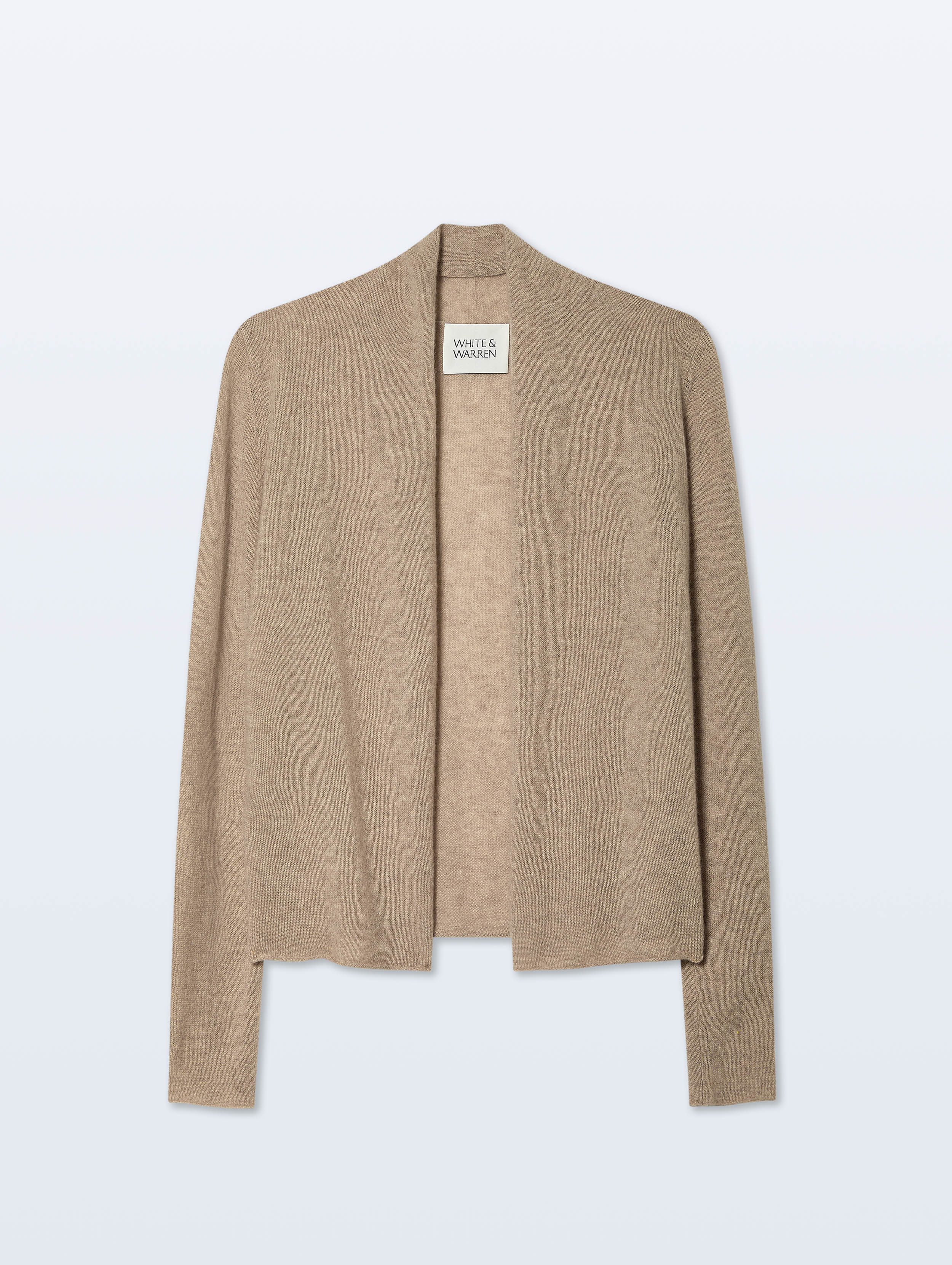 Cashmere Mini Trapeze | Taupe Heather