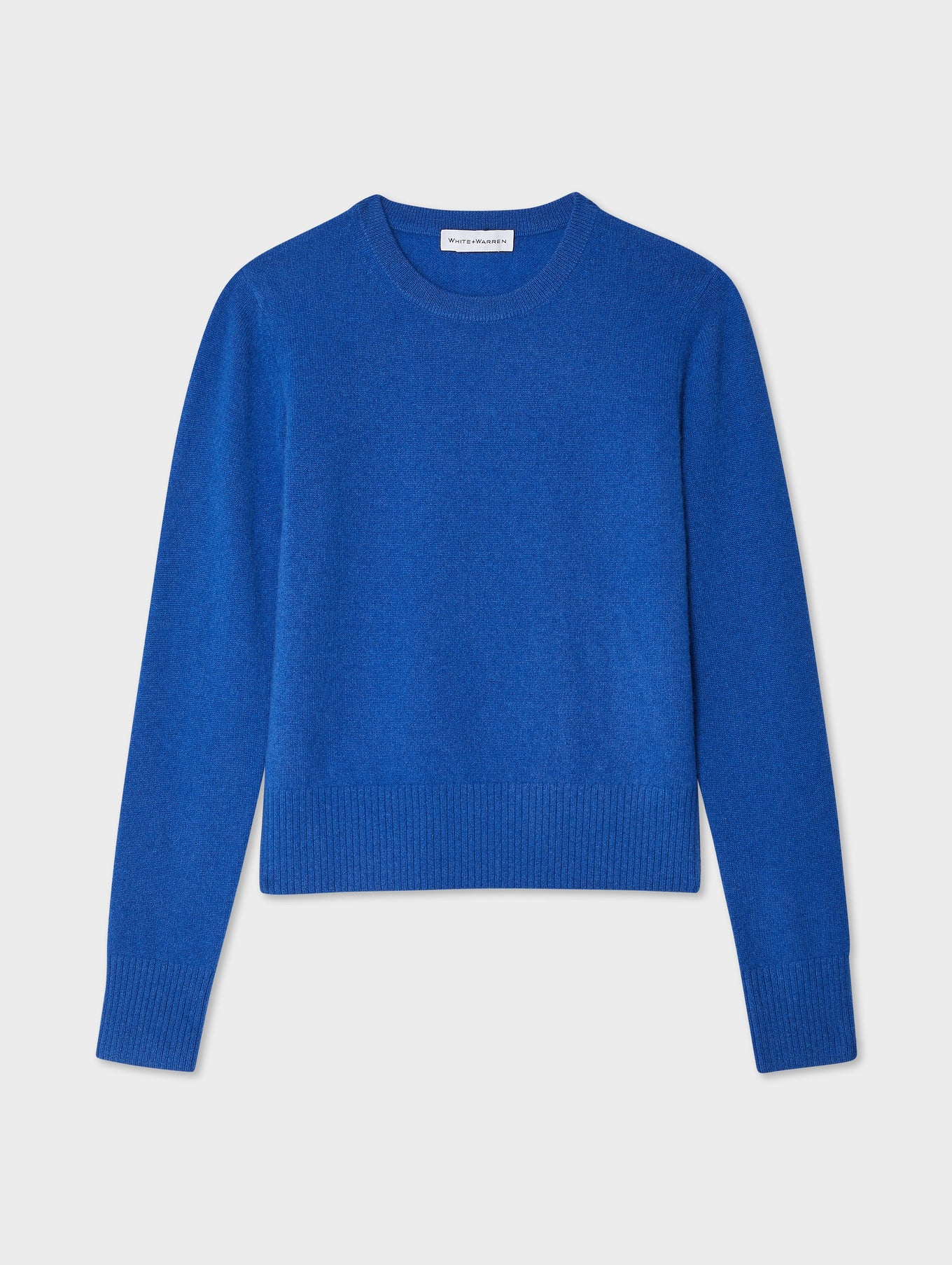 Cashmere Shrunken Crewneck