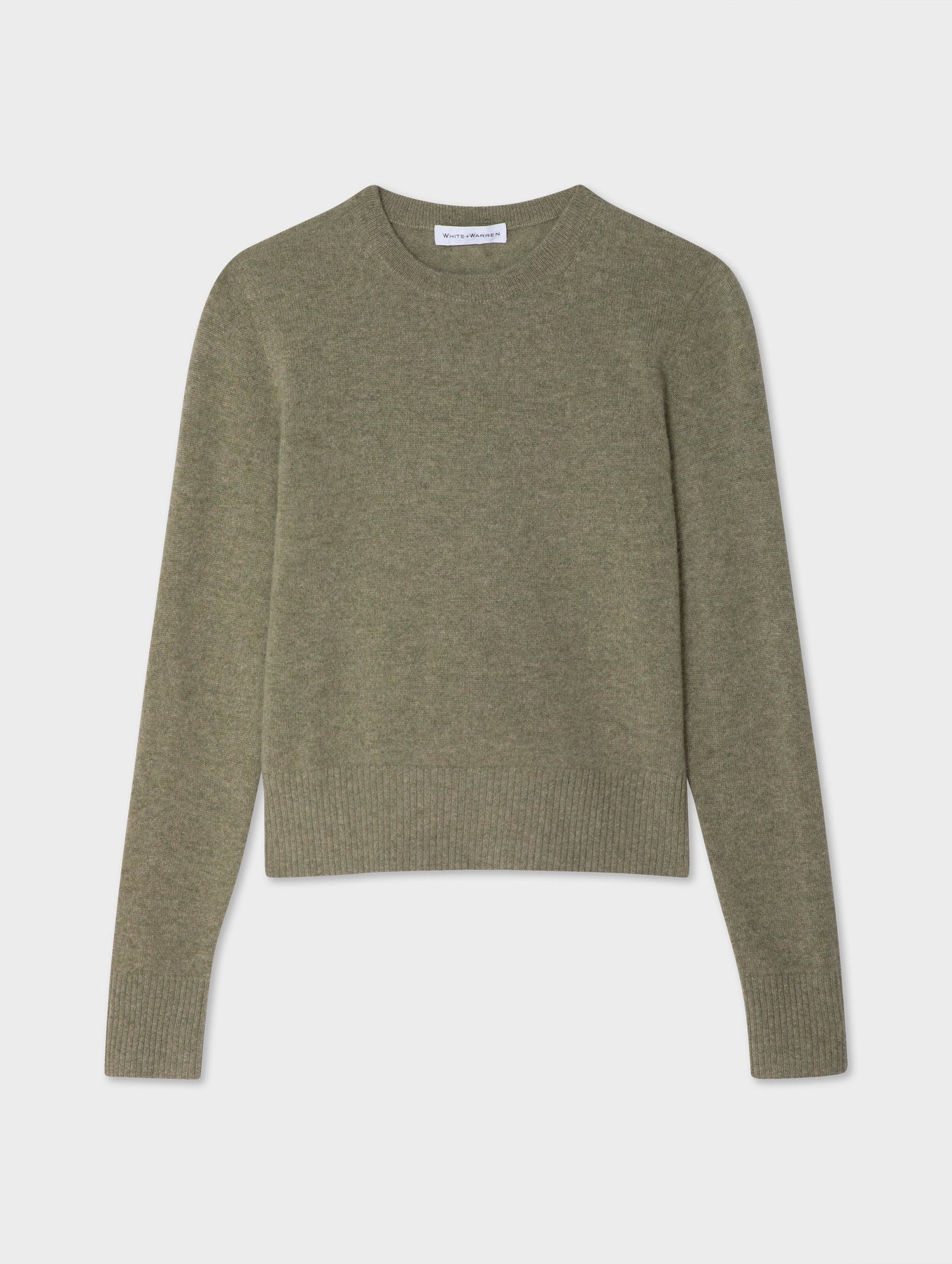 Cashmere Shrunken Crewneck