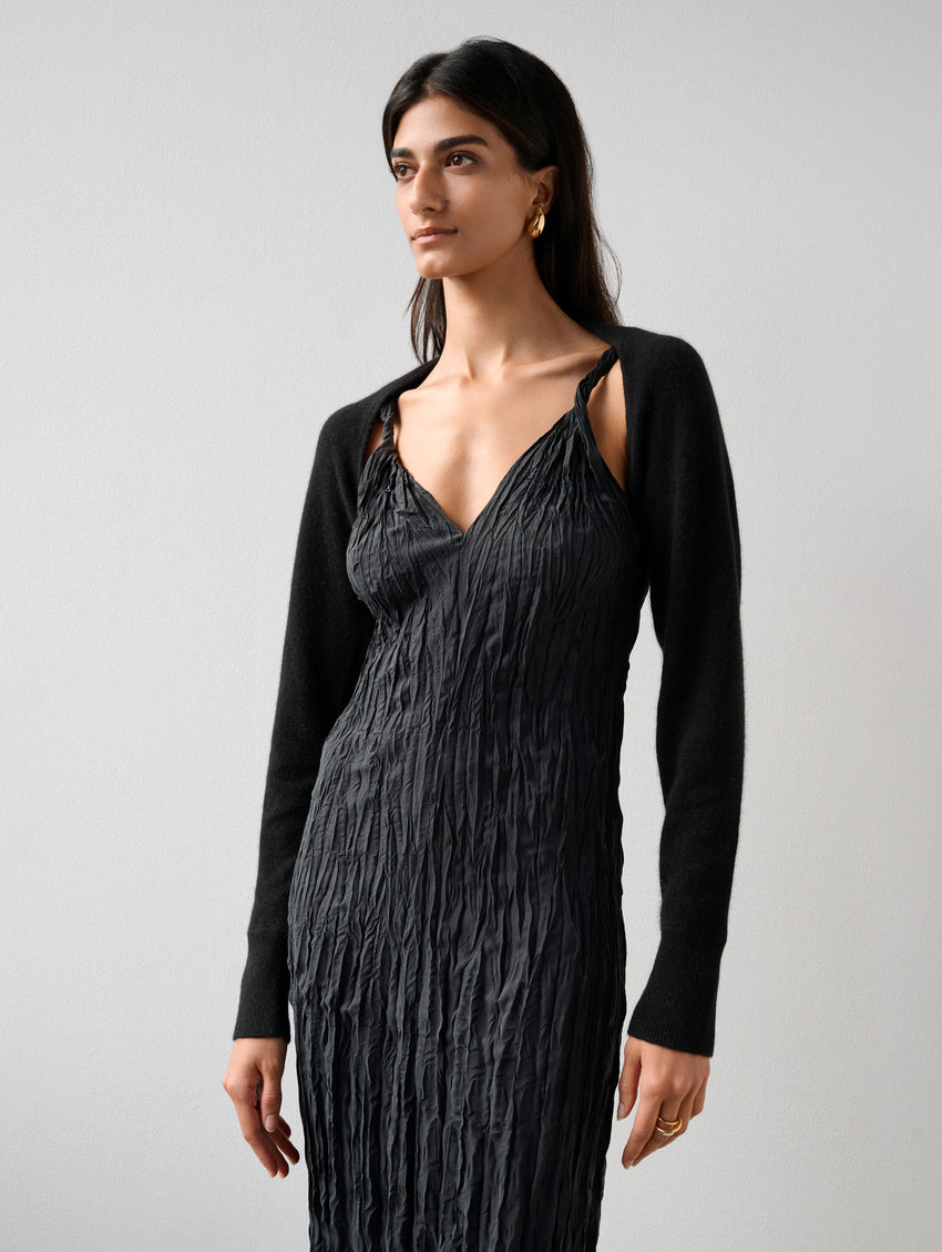 White and black clearance shrug