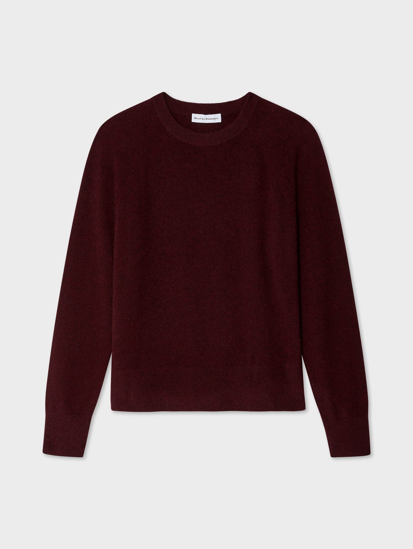 Cashmere Rib Trim Sweatshirt