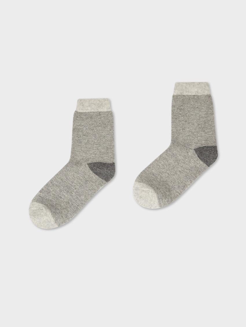 Cashmere Color Block Sock