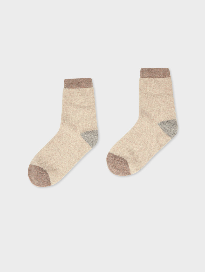 Cashmere Color Block Sock