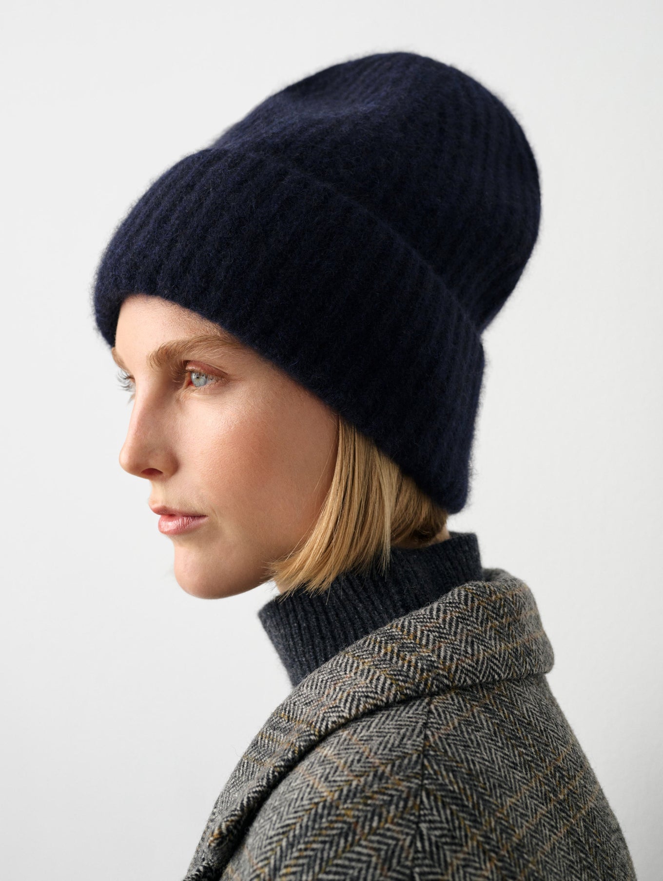 Cashmere Cuffed Beanie