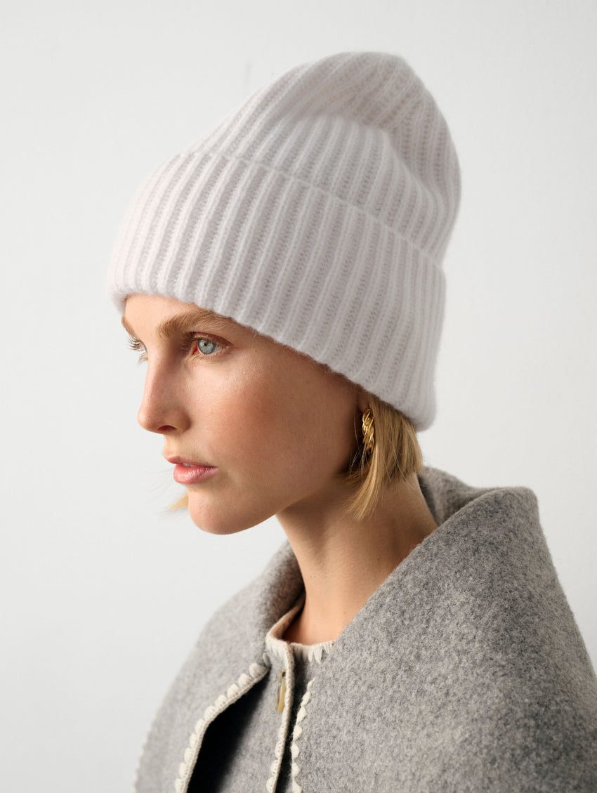 Cashmere Cuffed Beanie