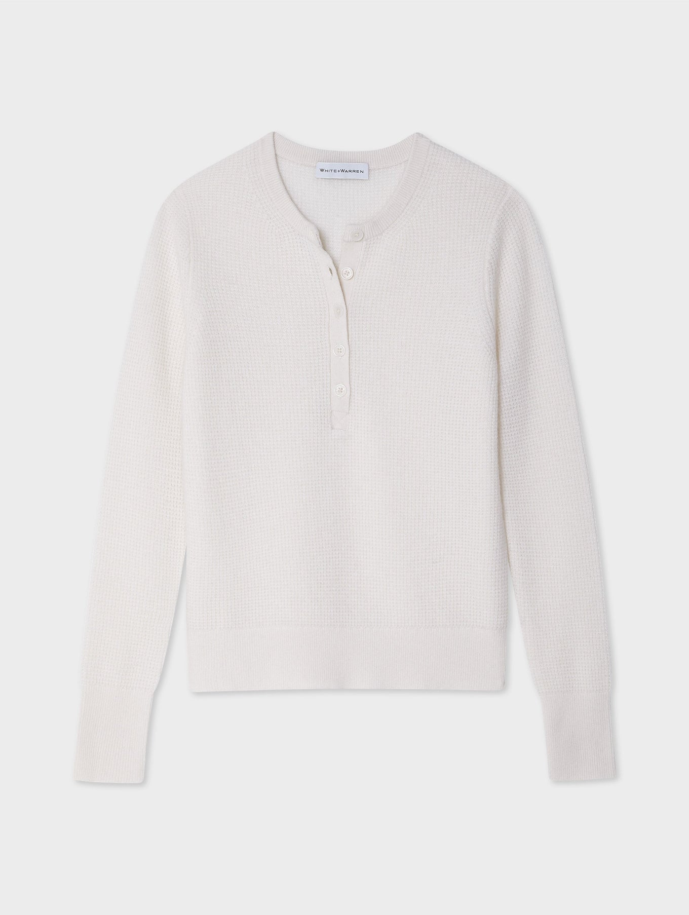 Cashmere Waffle Henley