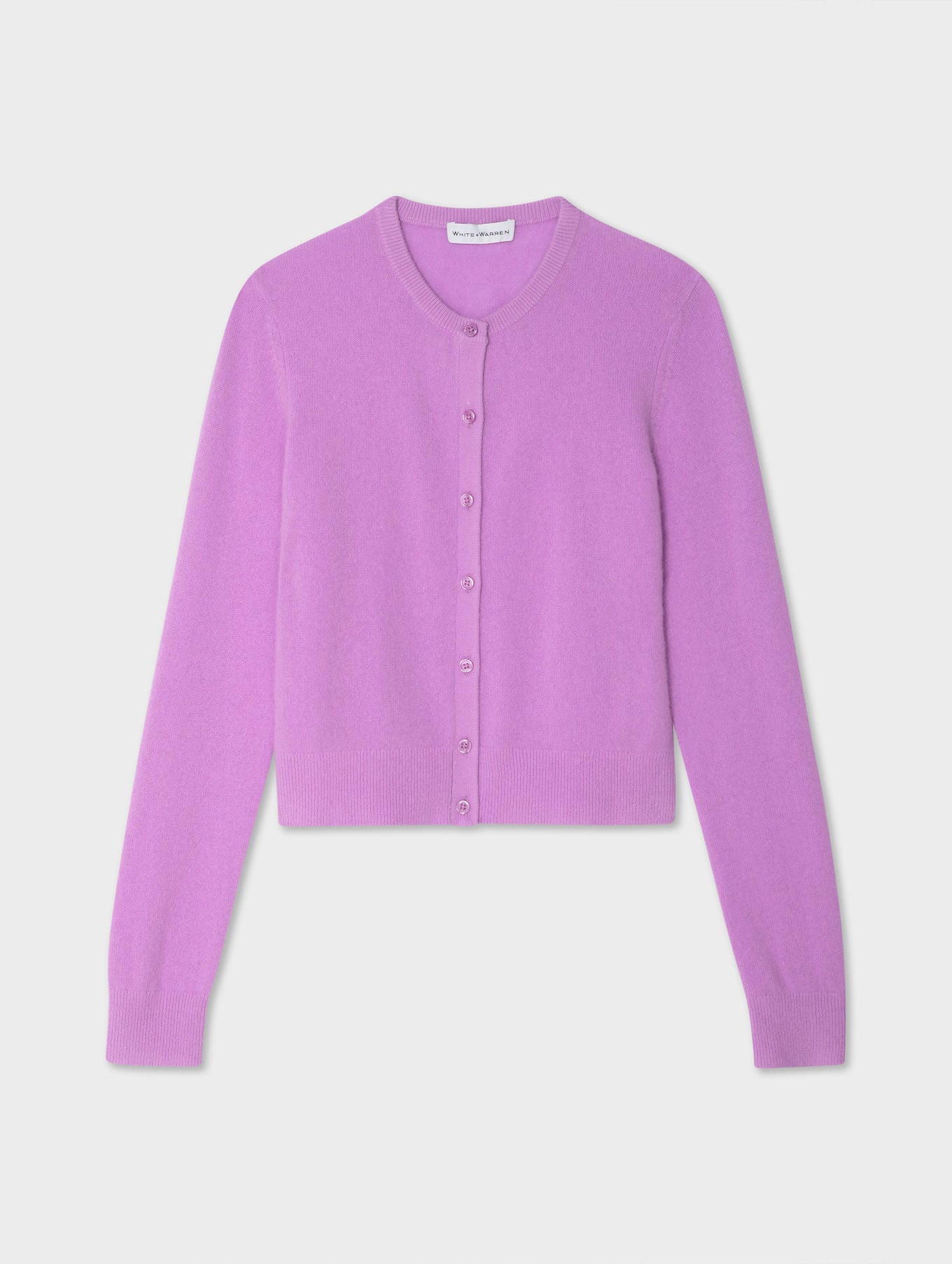 Essential Cashmere Crewneck Cardigan