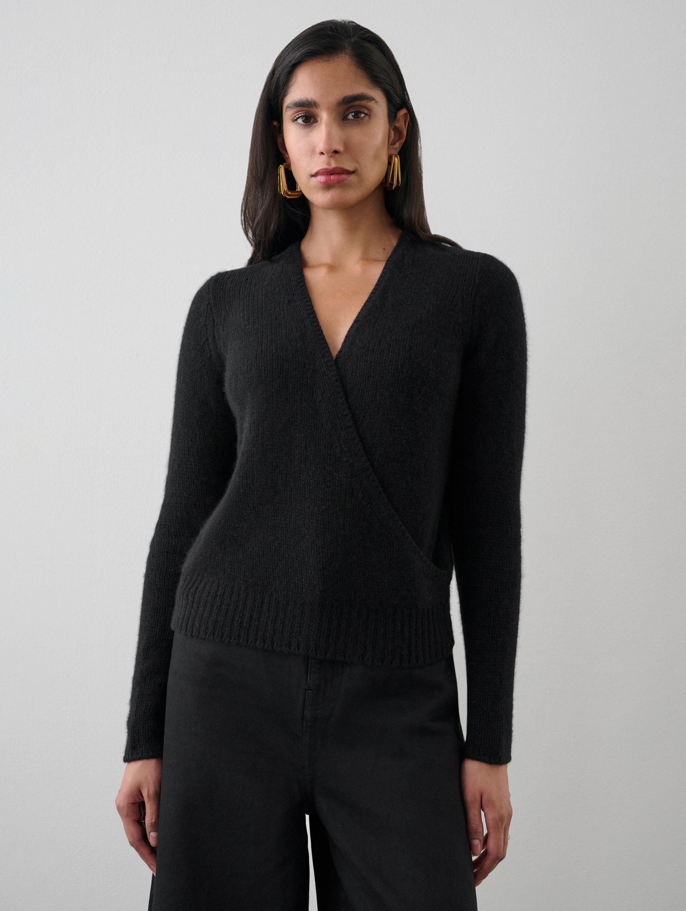 Cashmere Wrap Top