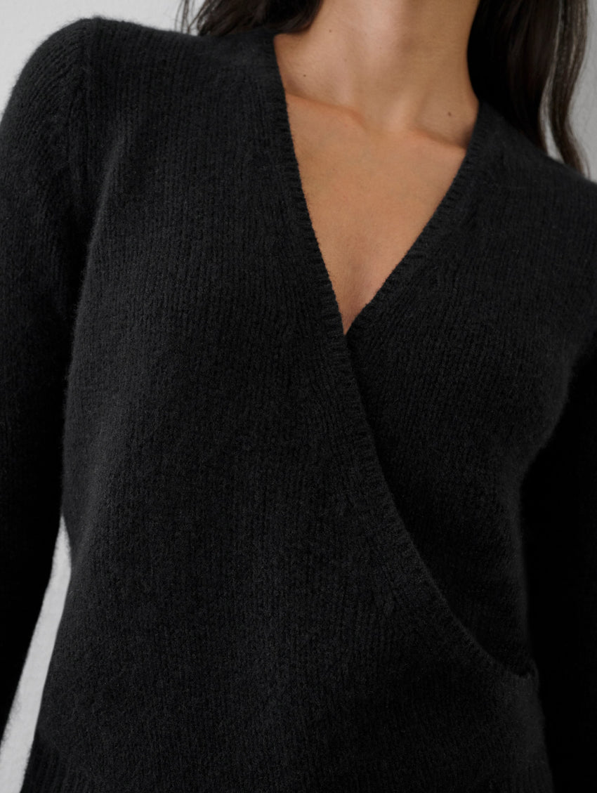 Cashmere Wrap Top