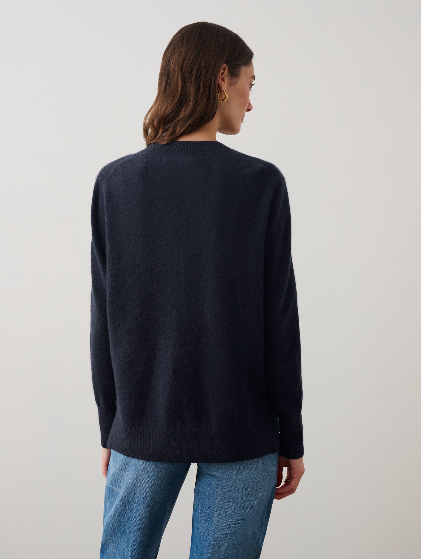 Cashmere V Neck Tunic