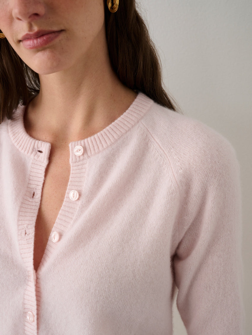 Cashmere Short Sleeve Henley