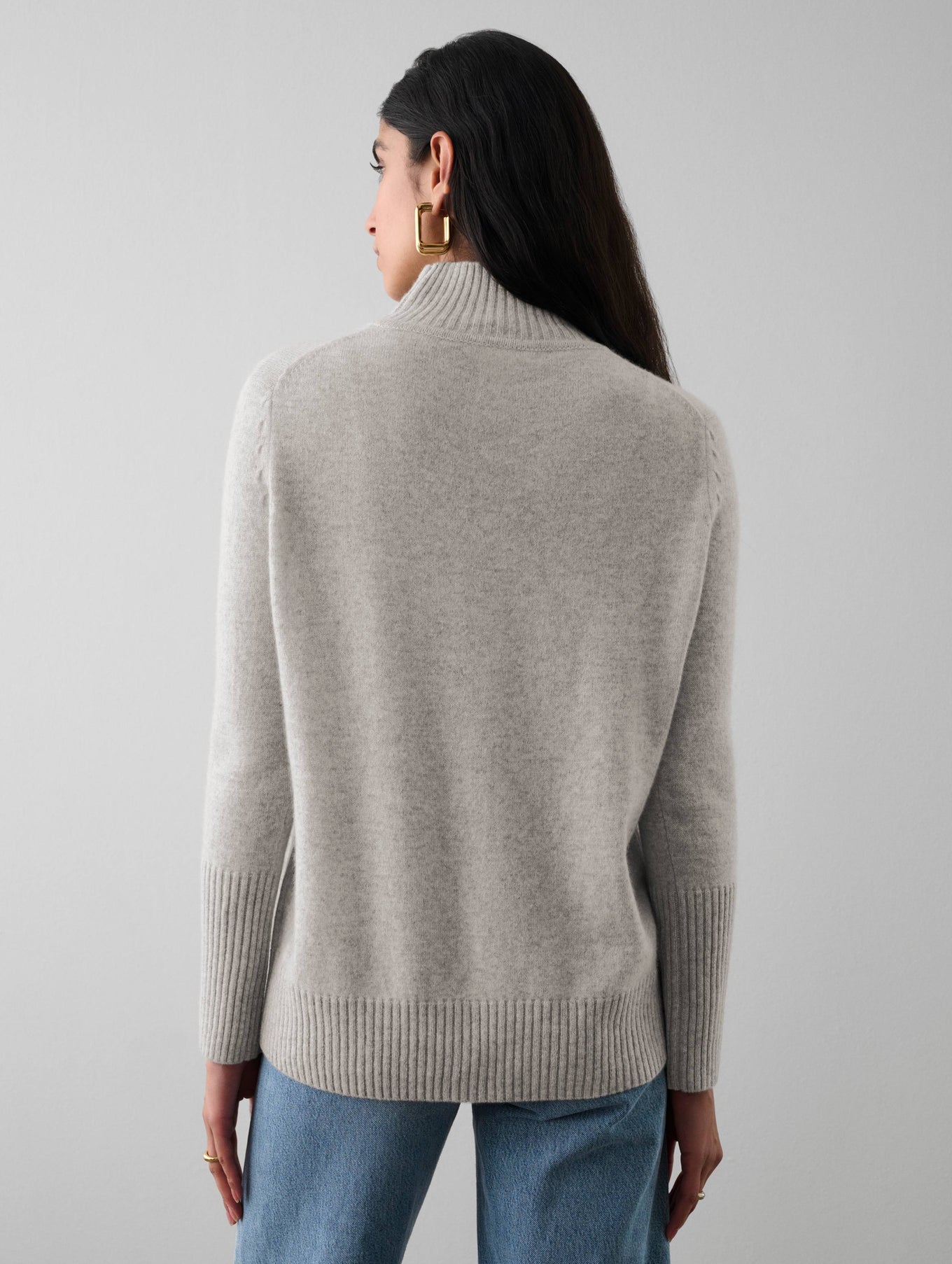 Cashmere Easy Standneck