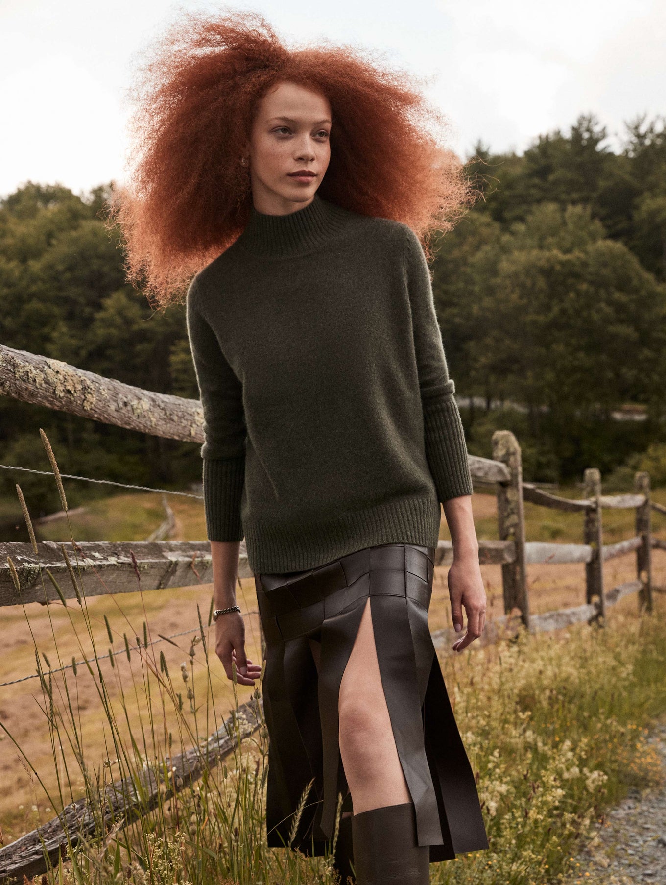Cashmere Easy Standneck