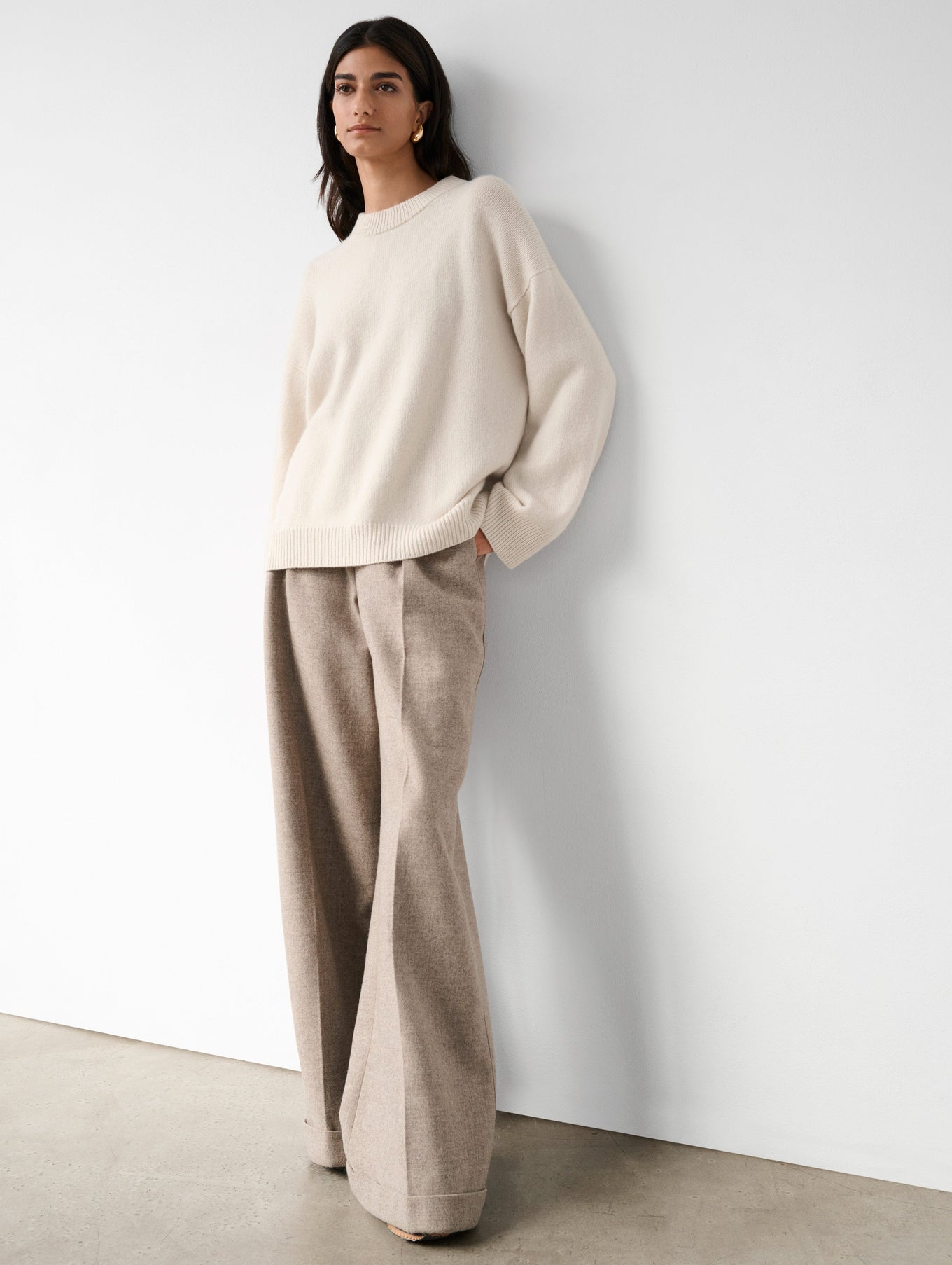 Merino Cashmere Cozy Crewneck