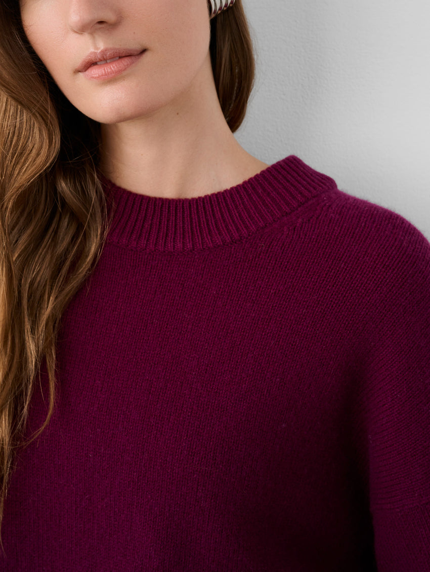 Merino Cashmere Cozy Crewneck