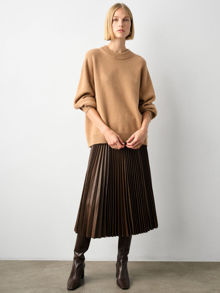 Merino Cashmere Cozy Crewneck