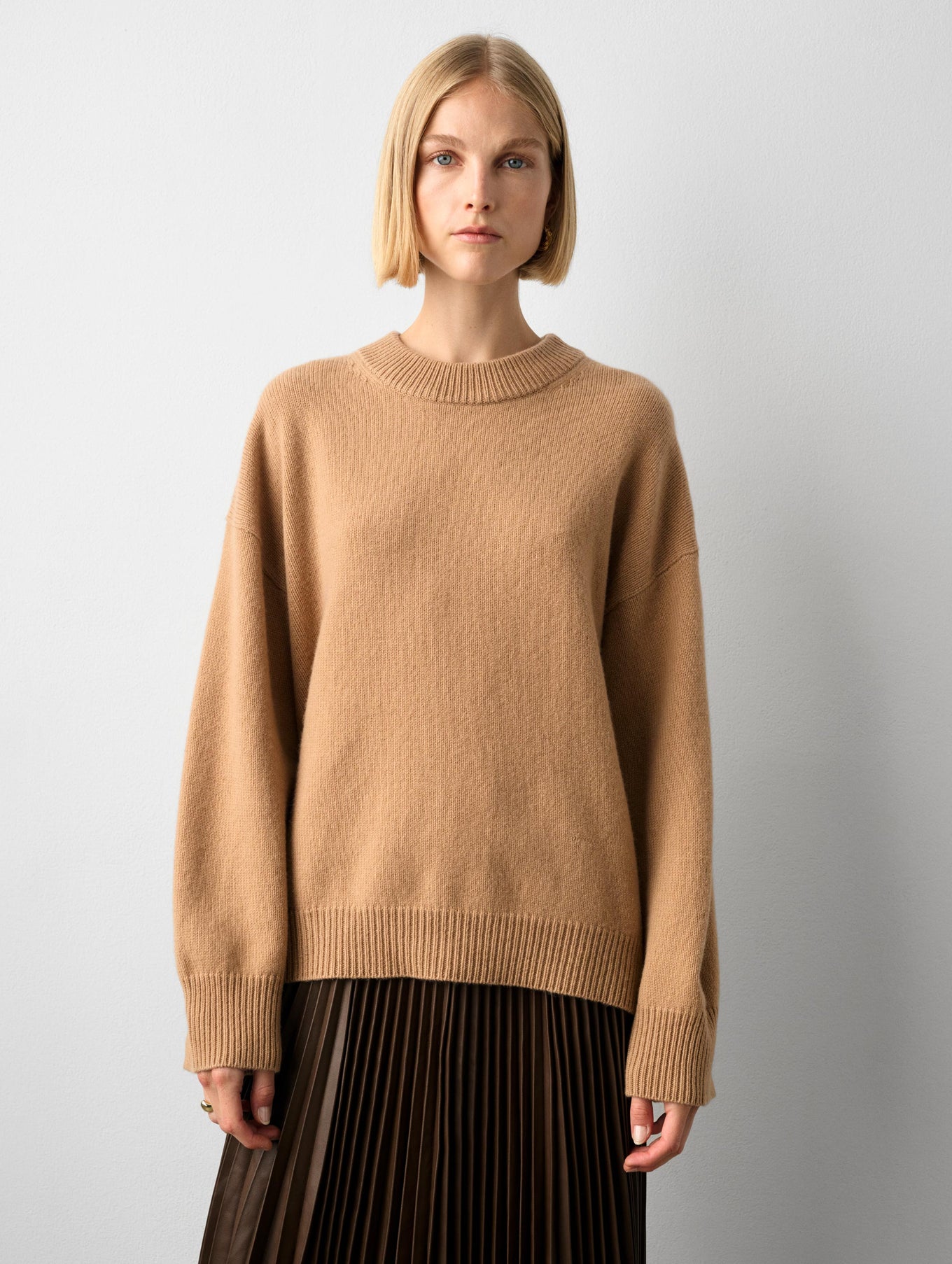 Merino Cashmere Cozy Crewneck