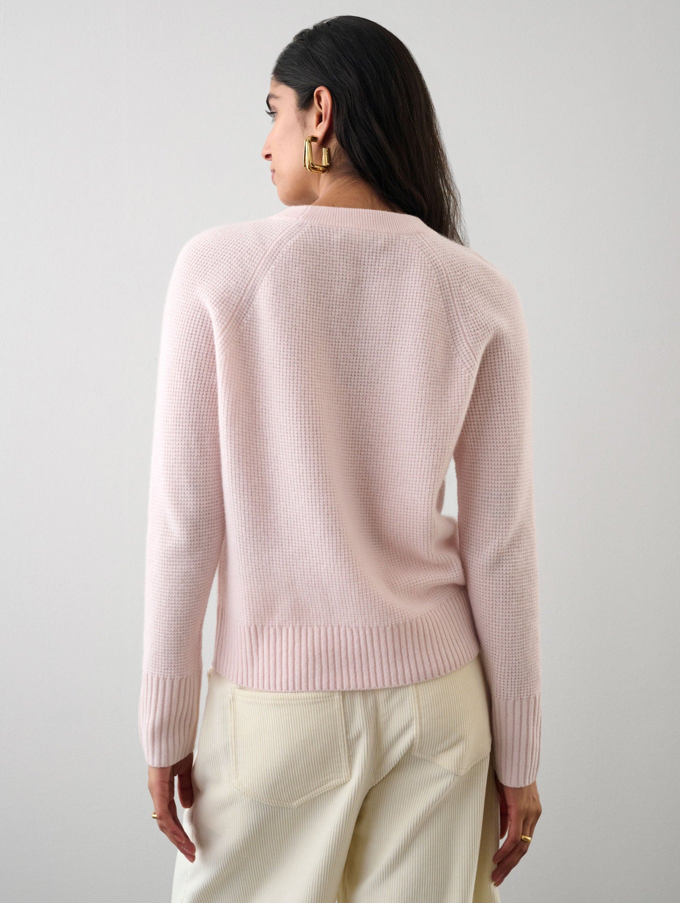 Cashmere Waffle Sweatshirt
