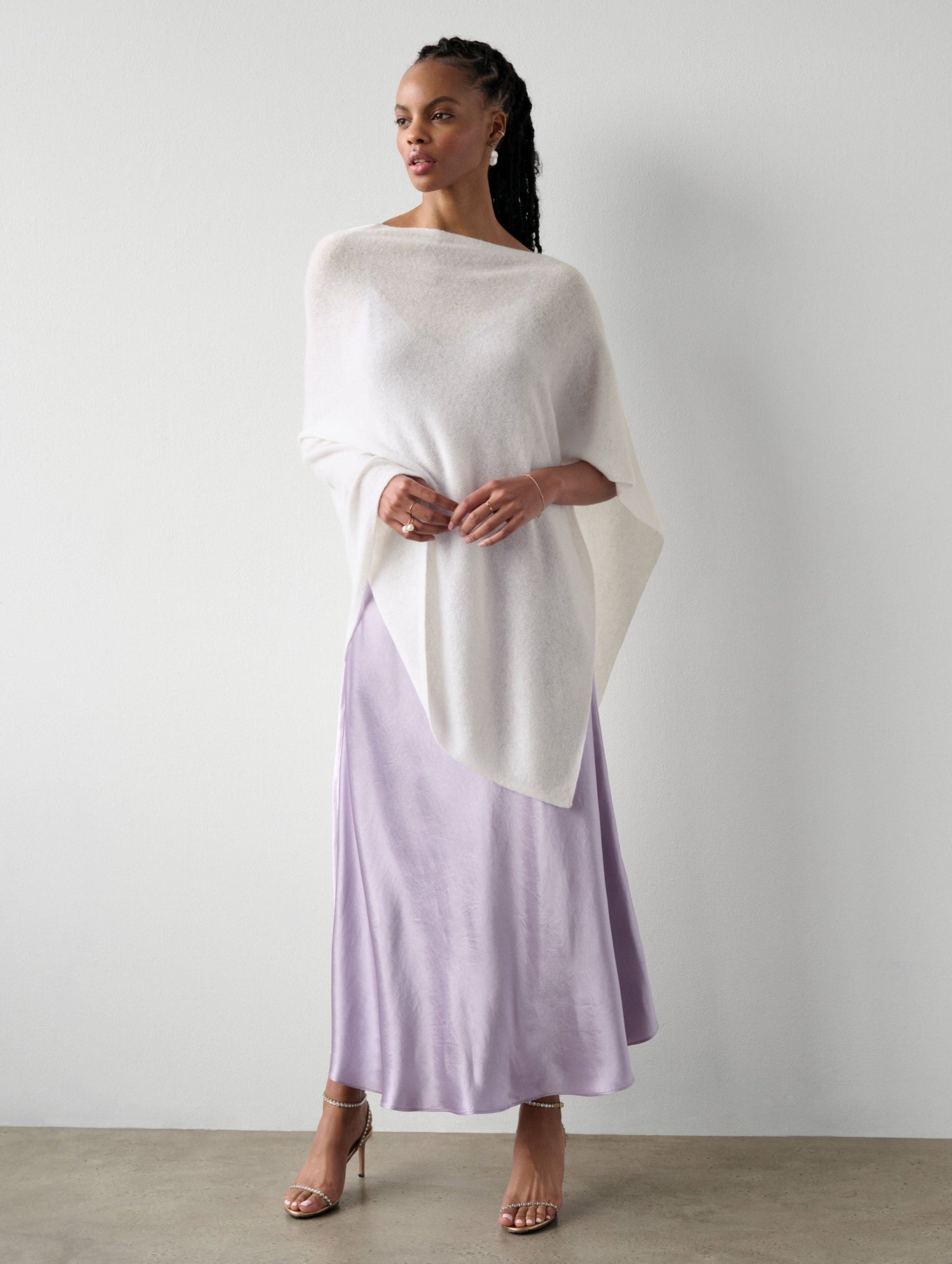 Cashmere Angled Topper