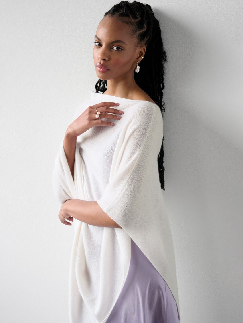 Cashmere Angled Topper