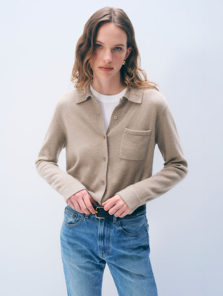 Cashmere Button Shirt