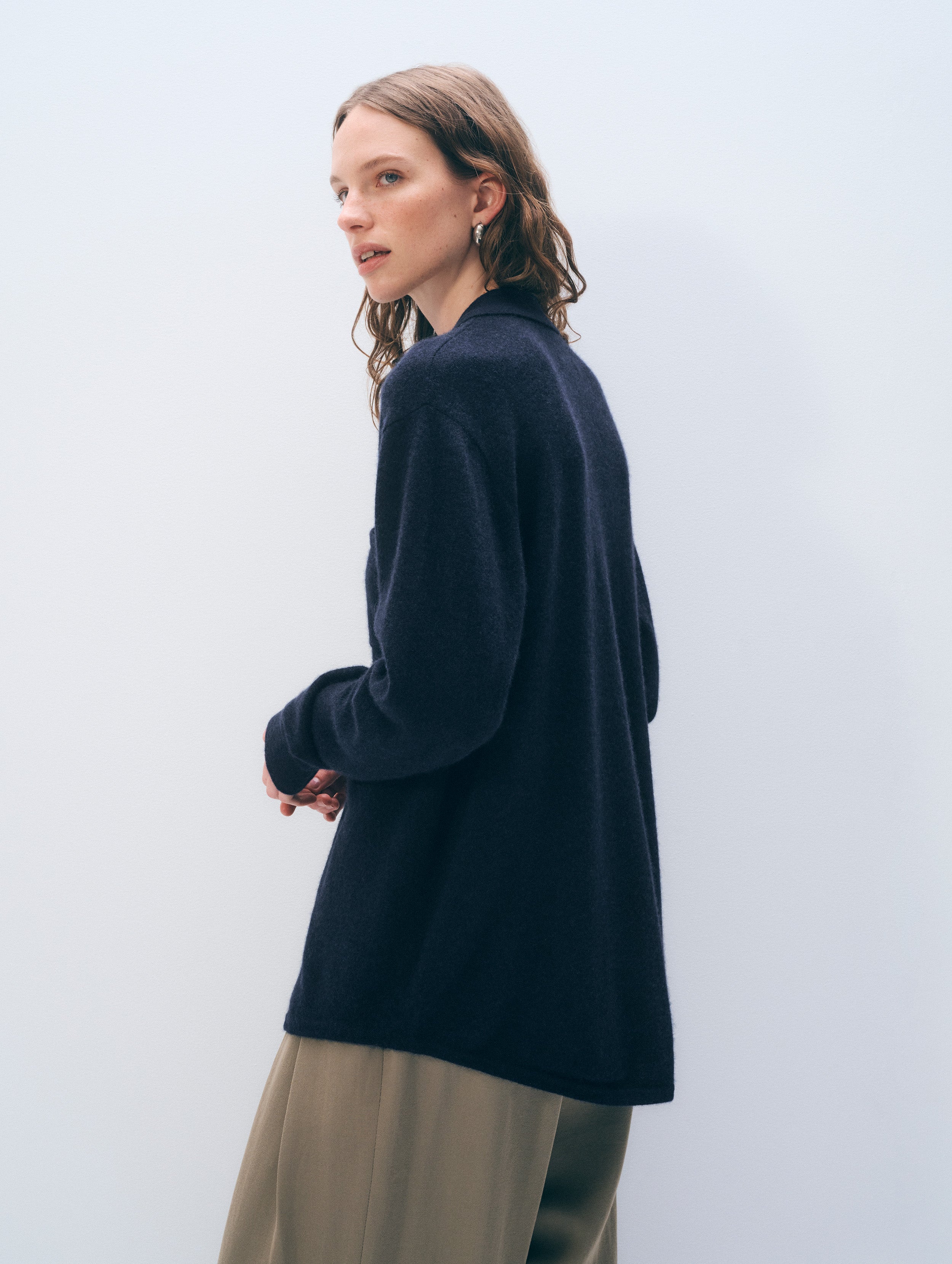 Cashmere Button Shirt