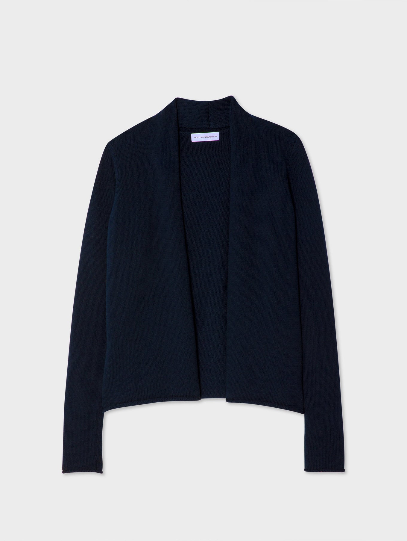Cotton Mini Trapeze Cardigan