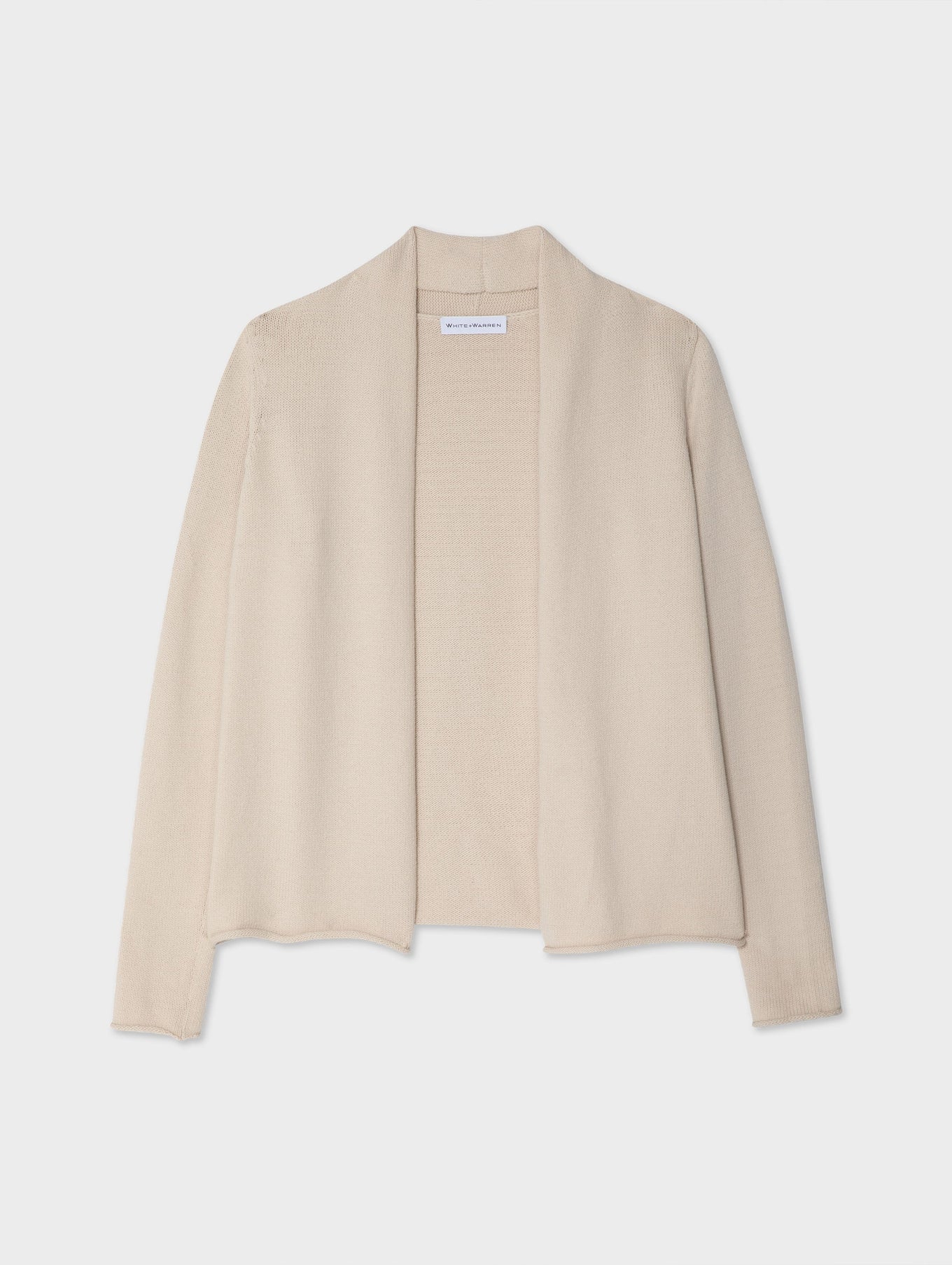 Cotton Mini Trapeze Cardigan