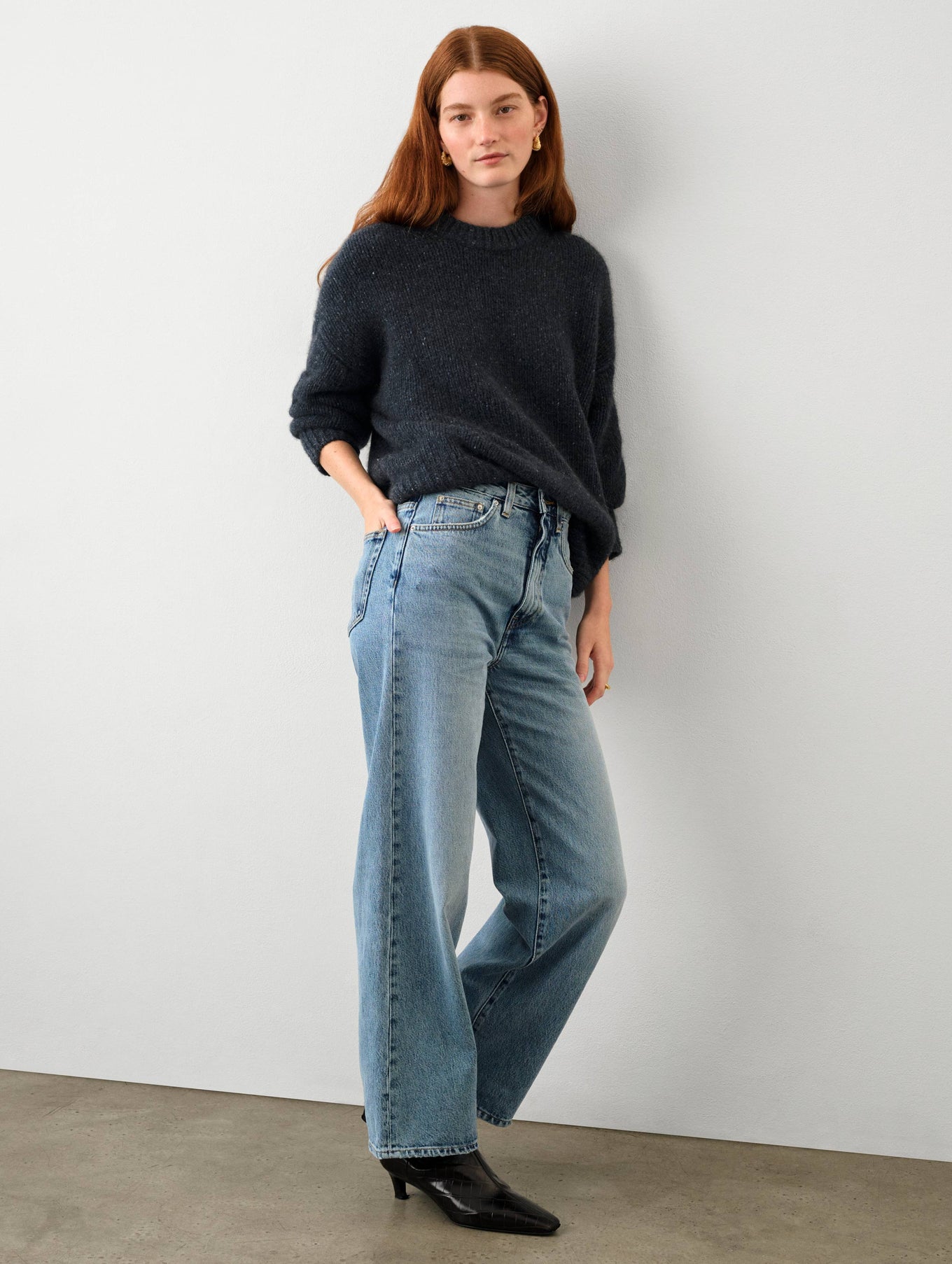 Cashmere Donegal Luxe Crewneck